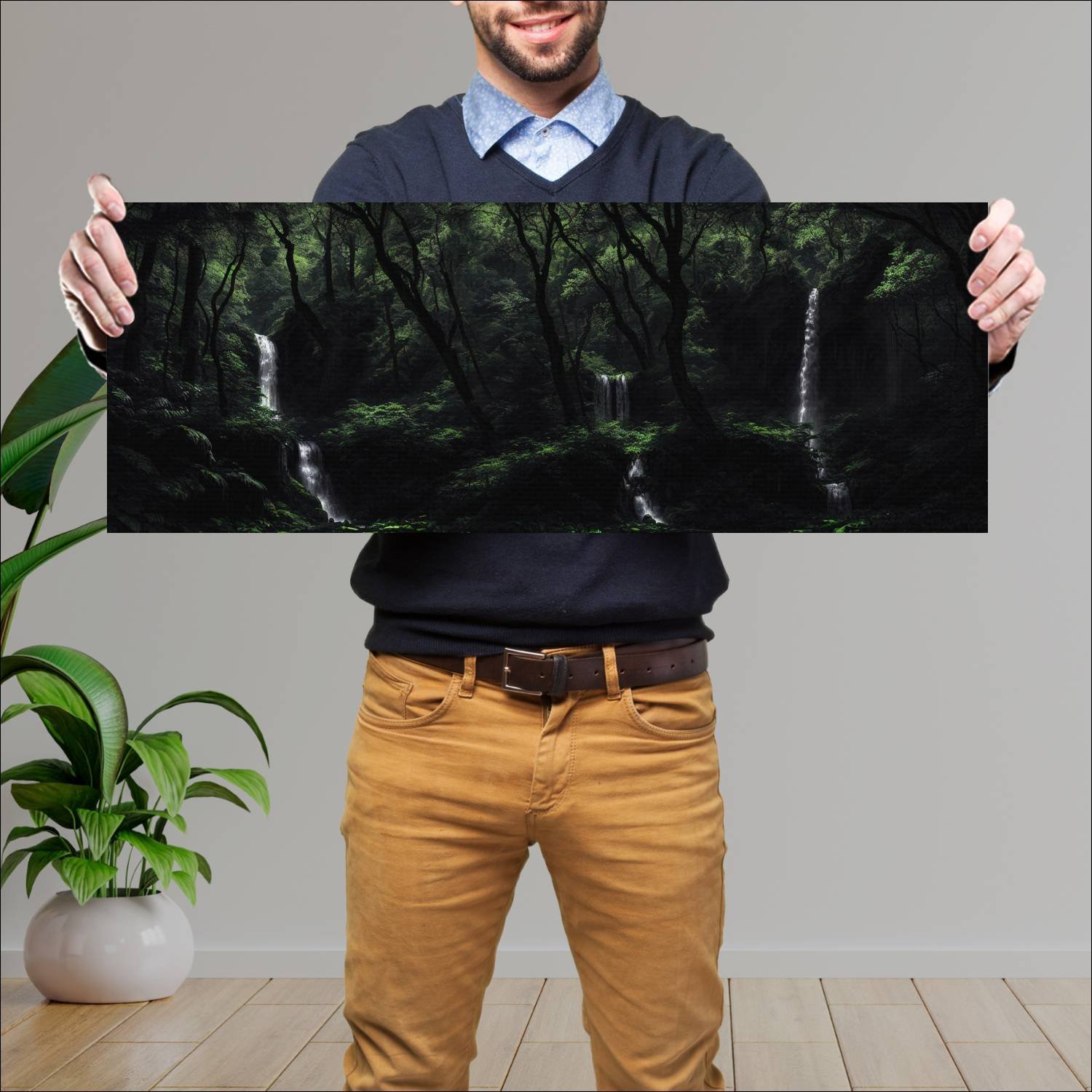 Cuadro grande 30x80cm Paisajes PAH-285 Deco
