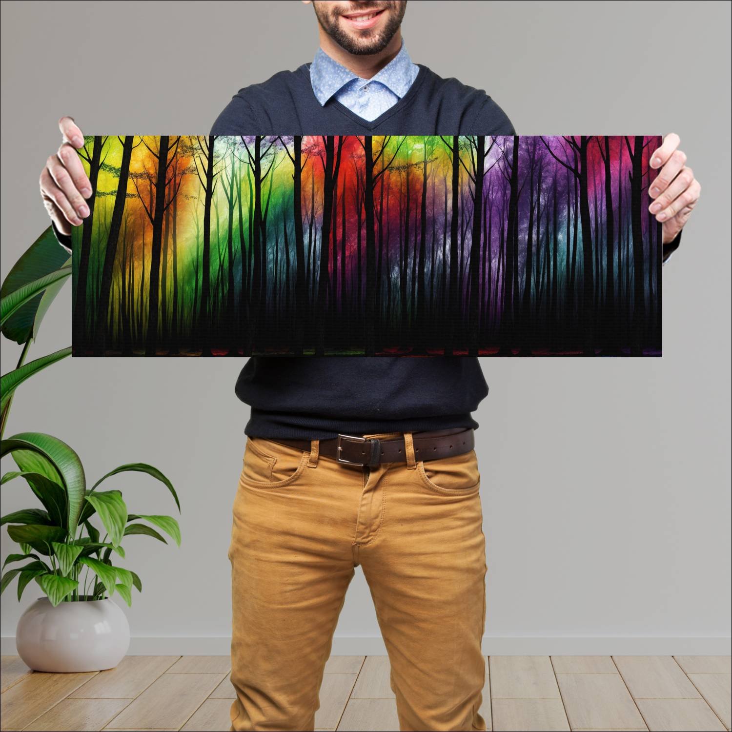 Cuadro grande 30x80cm Paisajes PAH-288 Deco