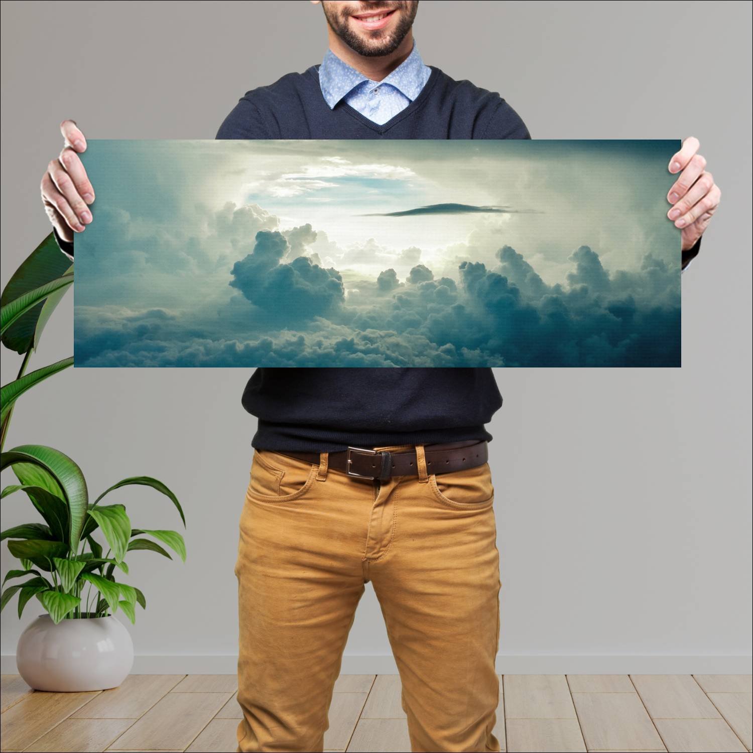Cuadro grande 30x80cm Paisajes PAH-291 Deco