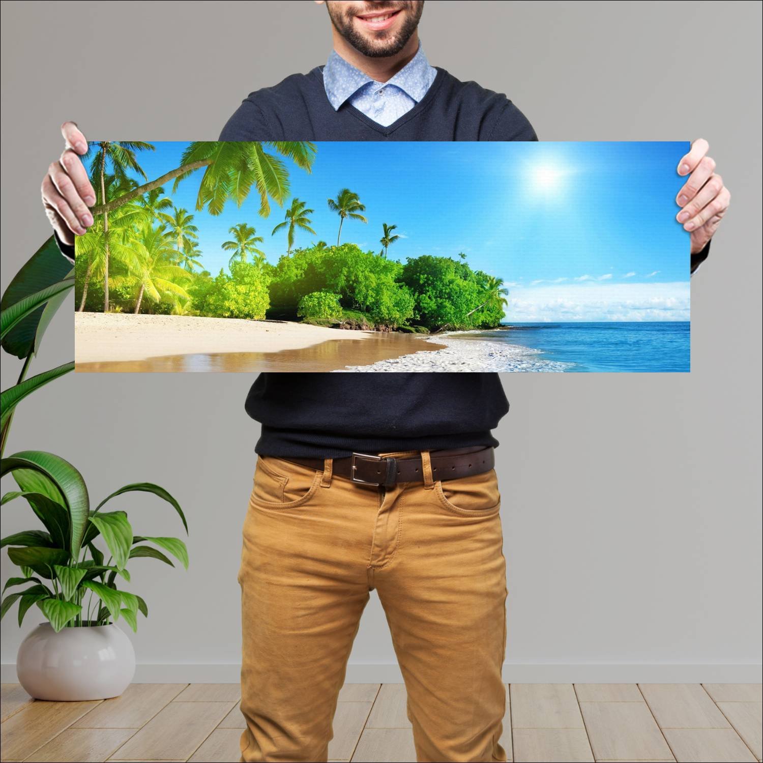 Cuadro grande 30x80cm Paisajes PAH-294 Deco