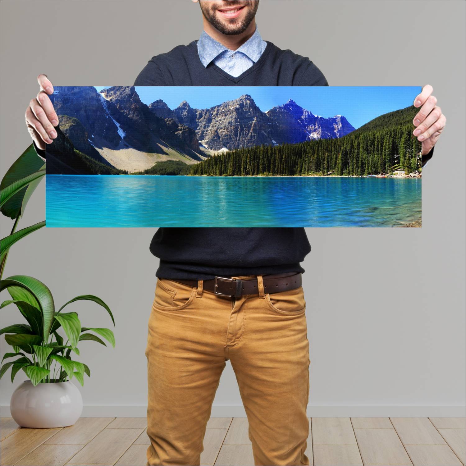 Cuadro grande 30x80cm Paisajes PAH-297 Deco