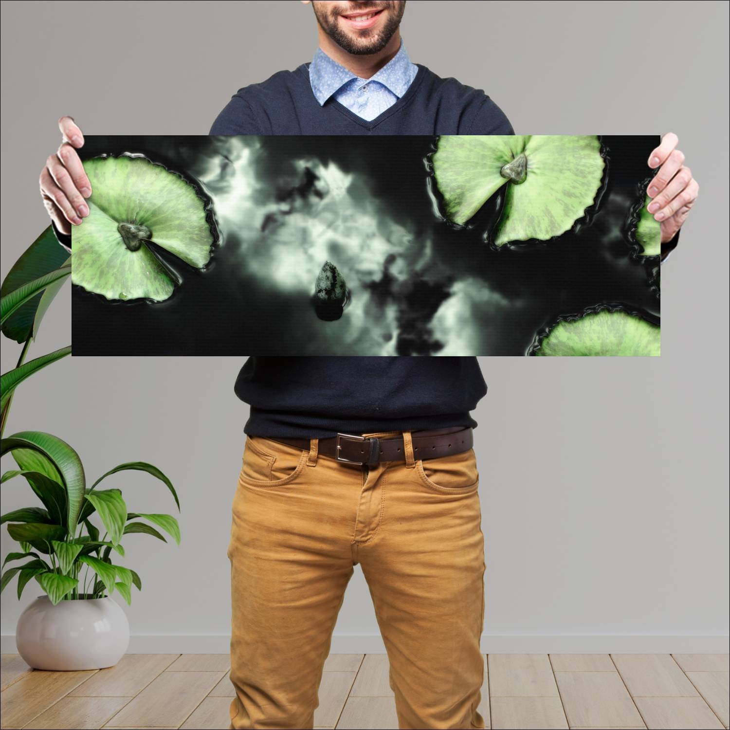 Cuadro grande 30x80cm Paisajes PAH-299 Deco