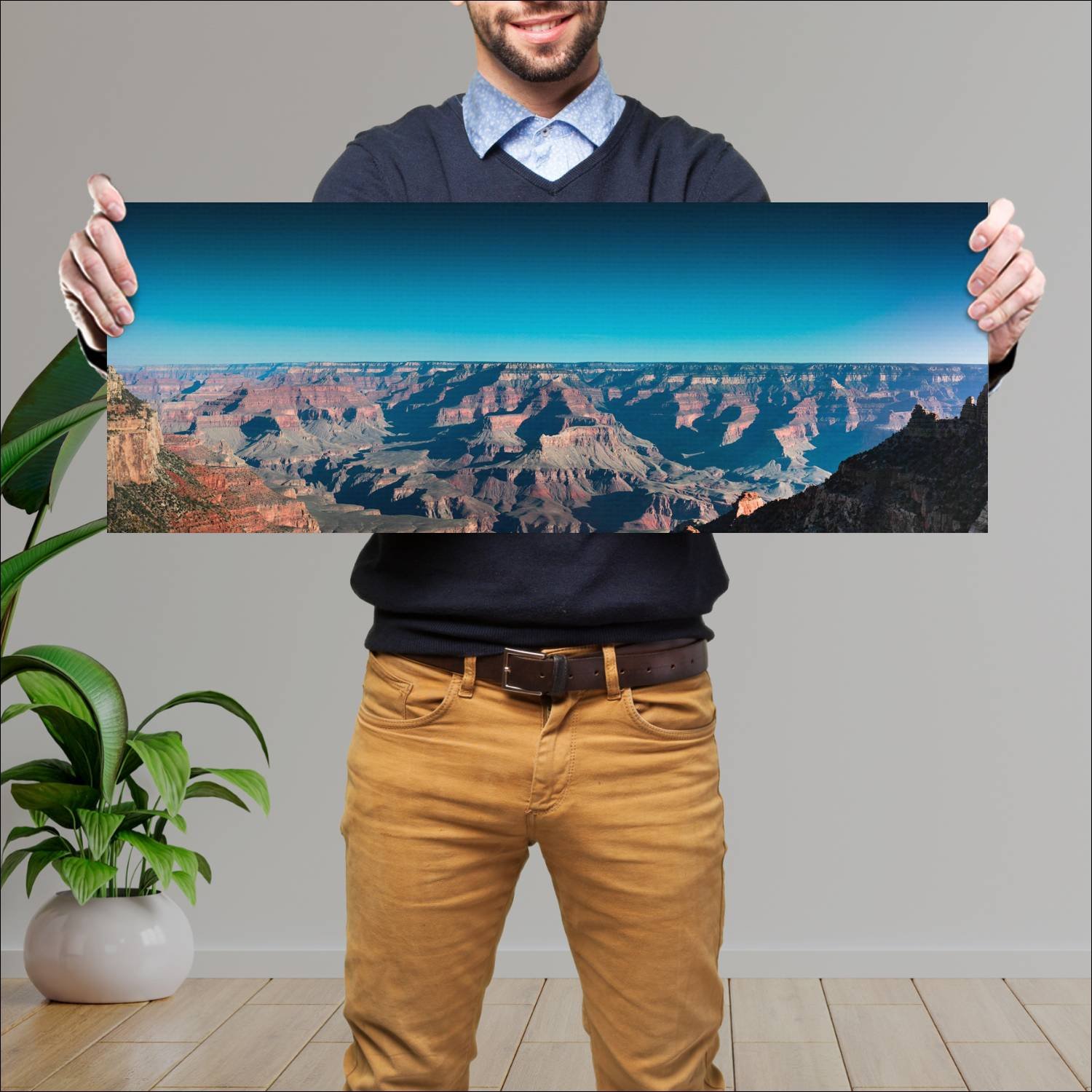 Cuadro grande 30x80cm Paisajes PAH-302 Deco