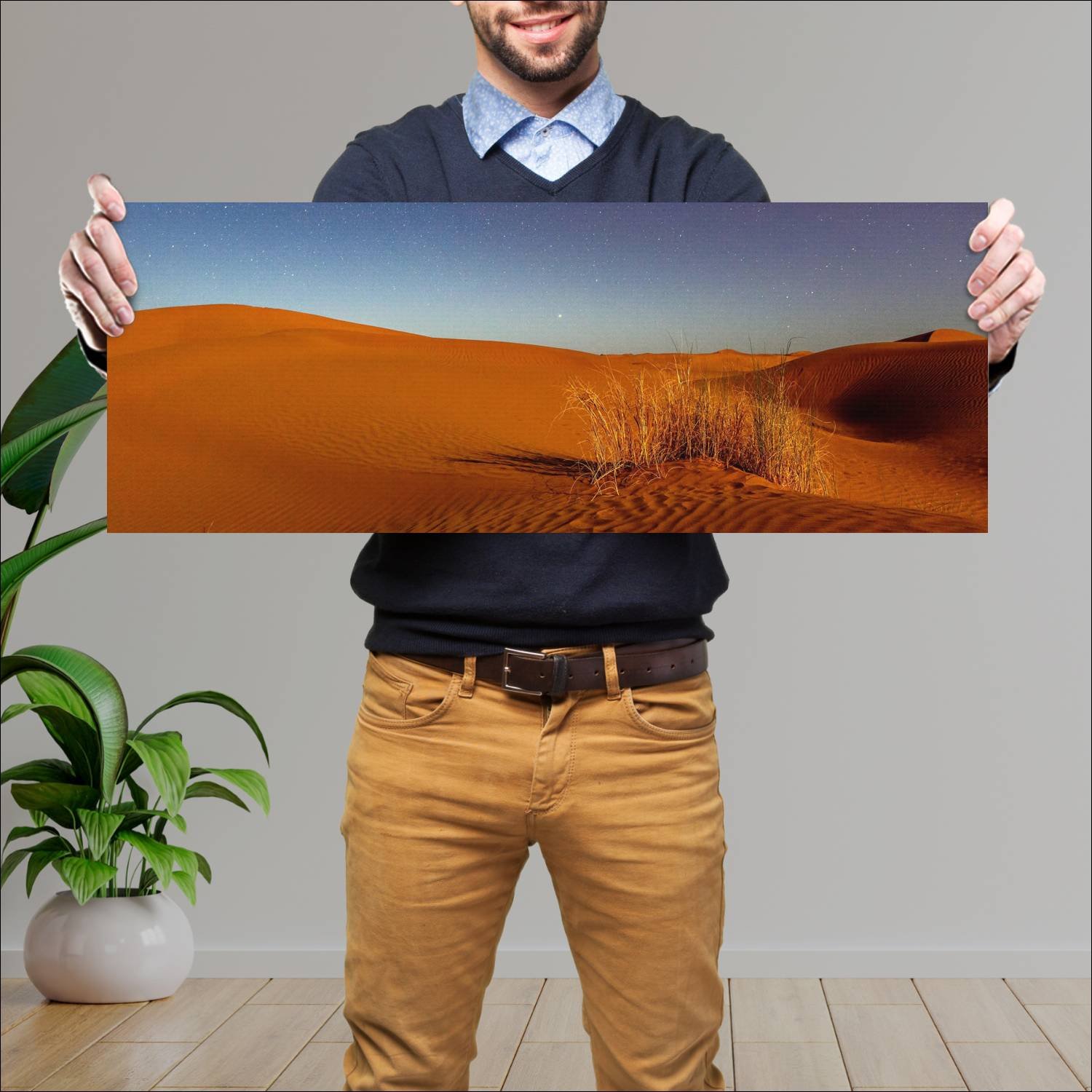 Cuadro grande 30x80cm Paisajes PAH-303 Deco