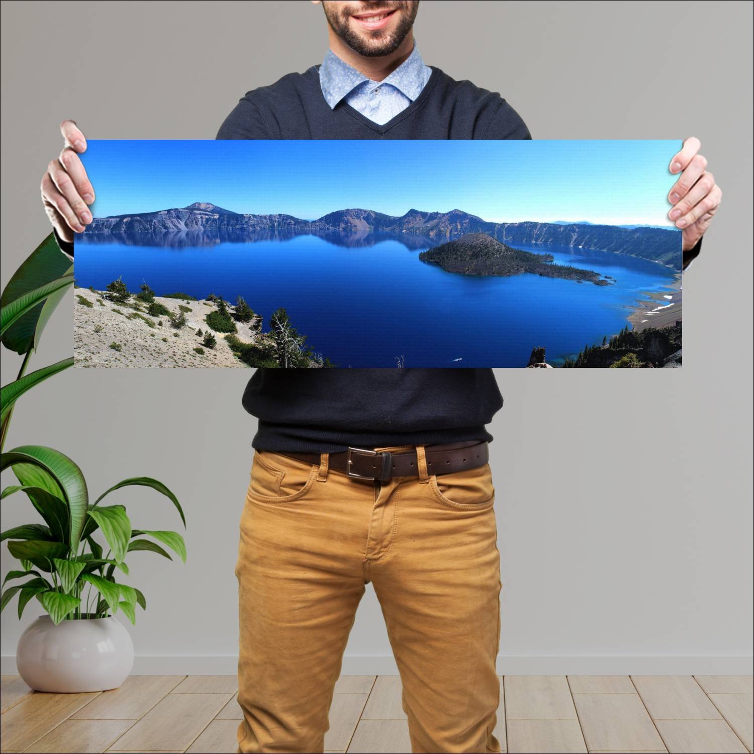 Cuadro grande 30x80cm Paisajes PAH-304 Deco