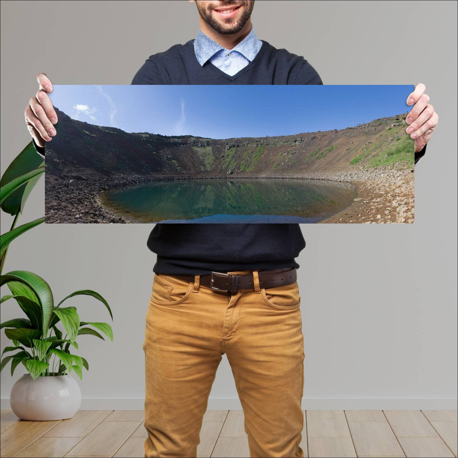 Cuadro grande 30x80cm Paisajes PAH-307 Deco