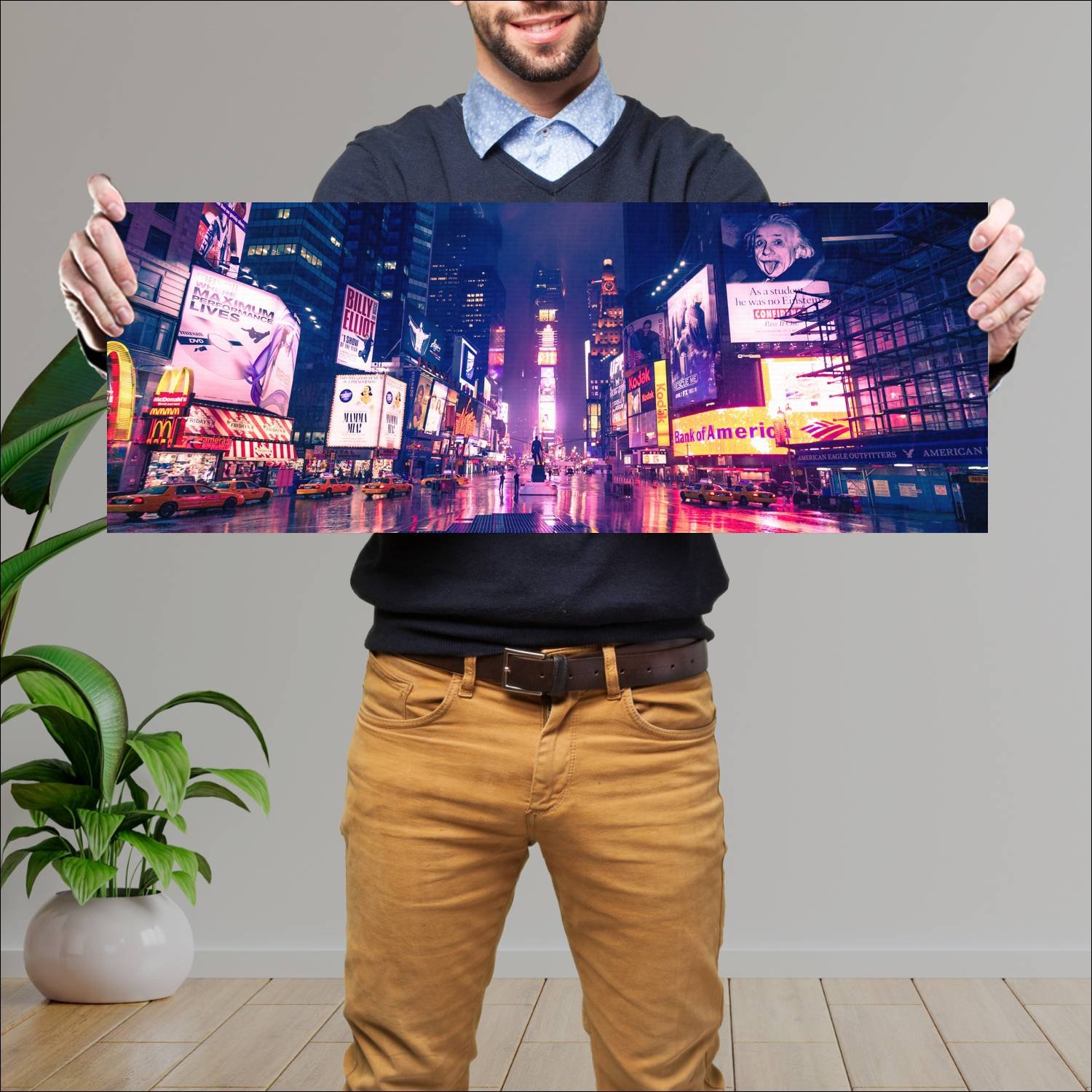 Cuadro grande 30x80cm Paisajes PAH-308 Deco