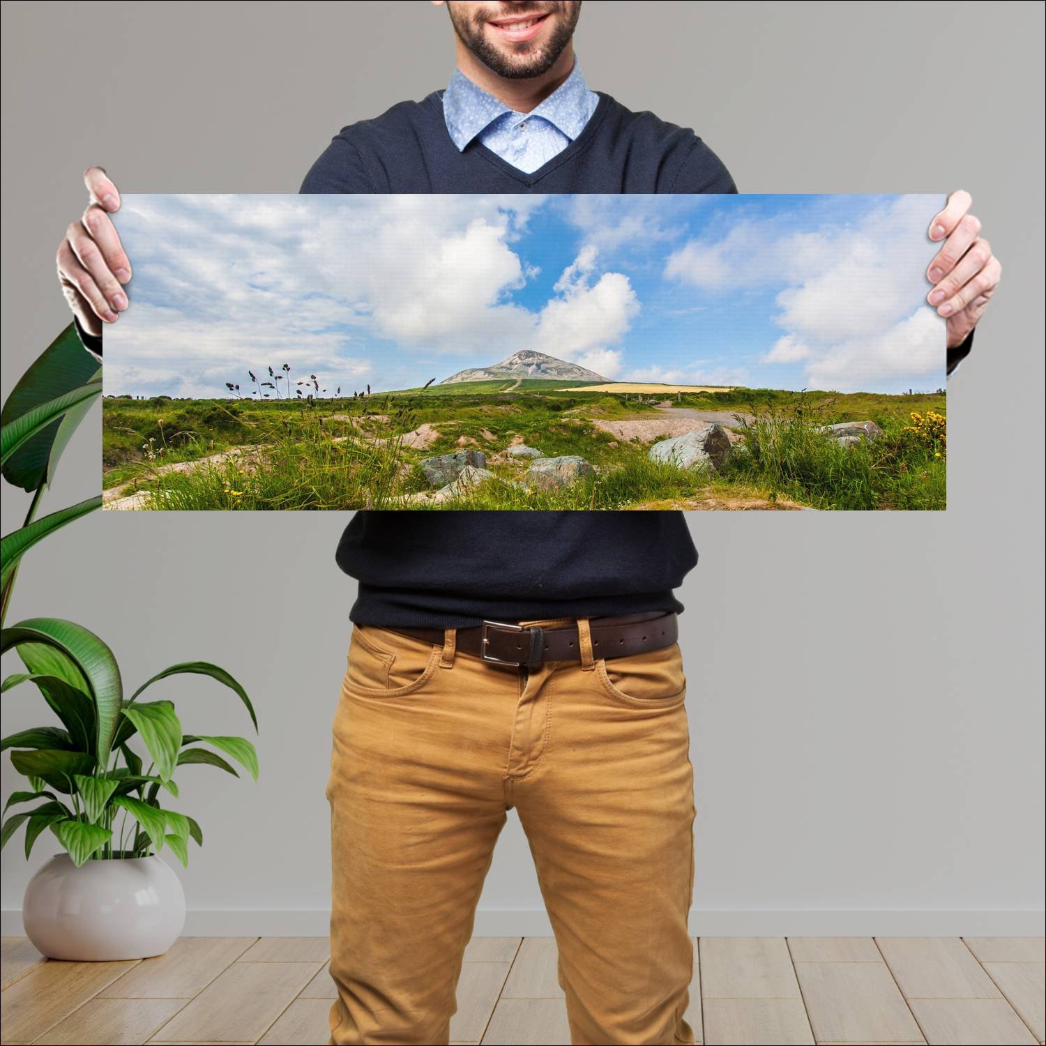 Cuadro grande 30x80cm Paisajes PAH-309 Deco
