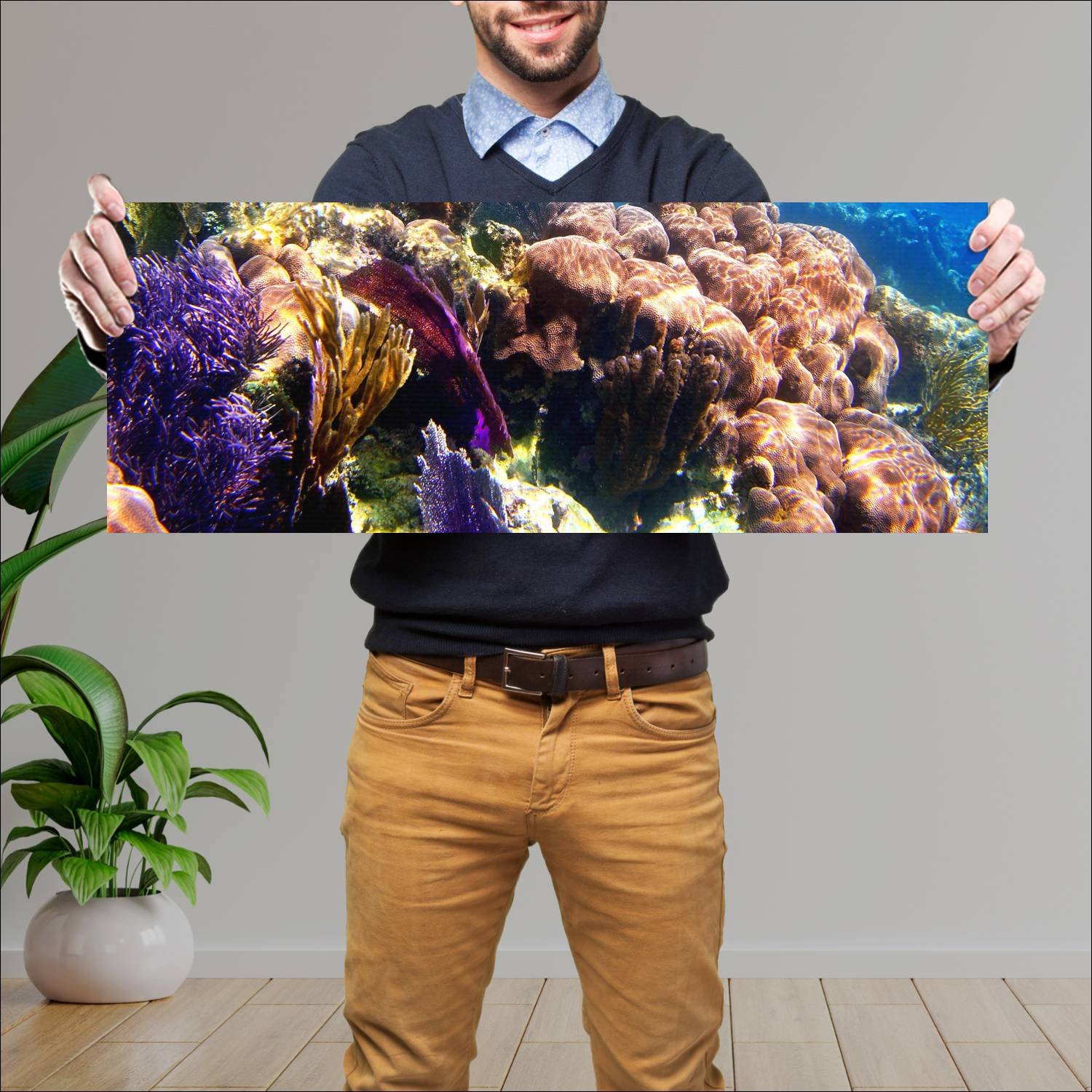 Cuadro grande 30x80cm Paisajes PAH-315 Deco