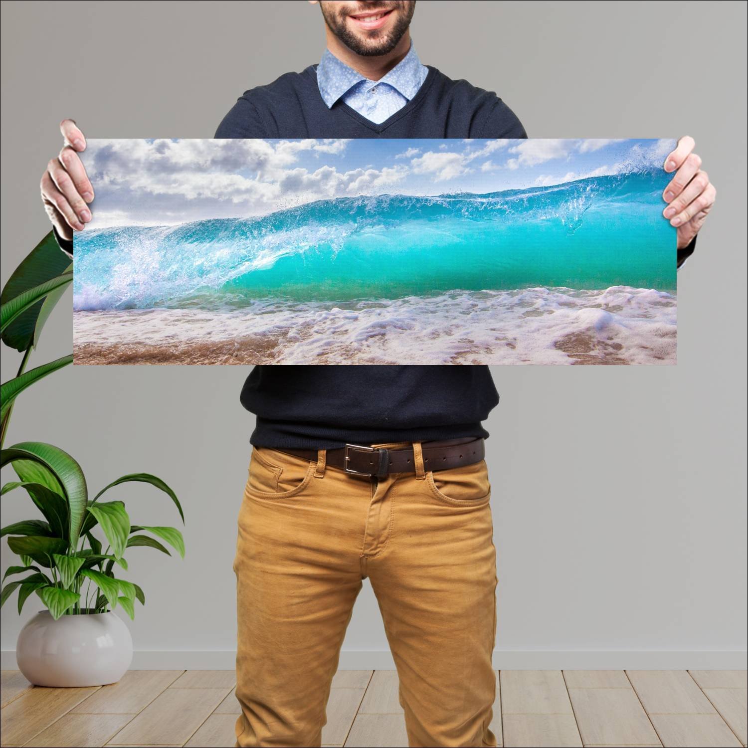 Cuadro grande 30x80cm Paisajes PAH-317 Deco