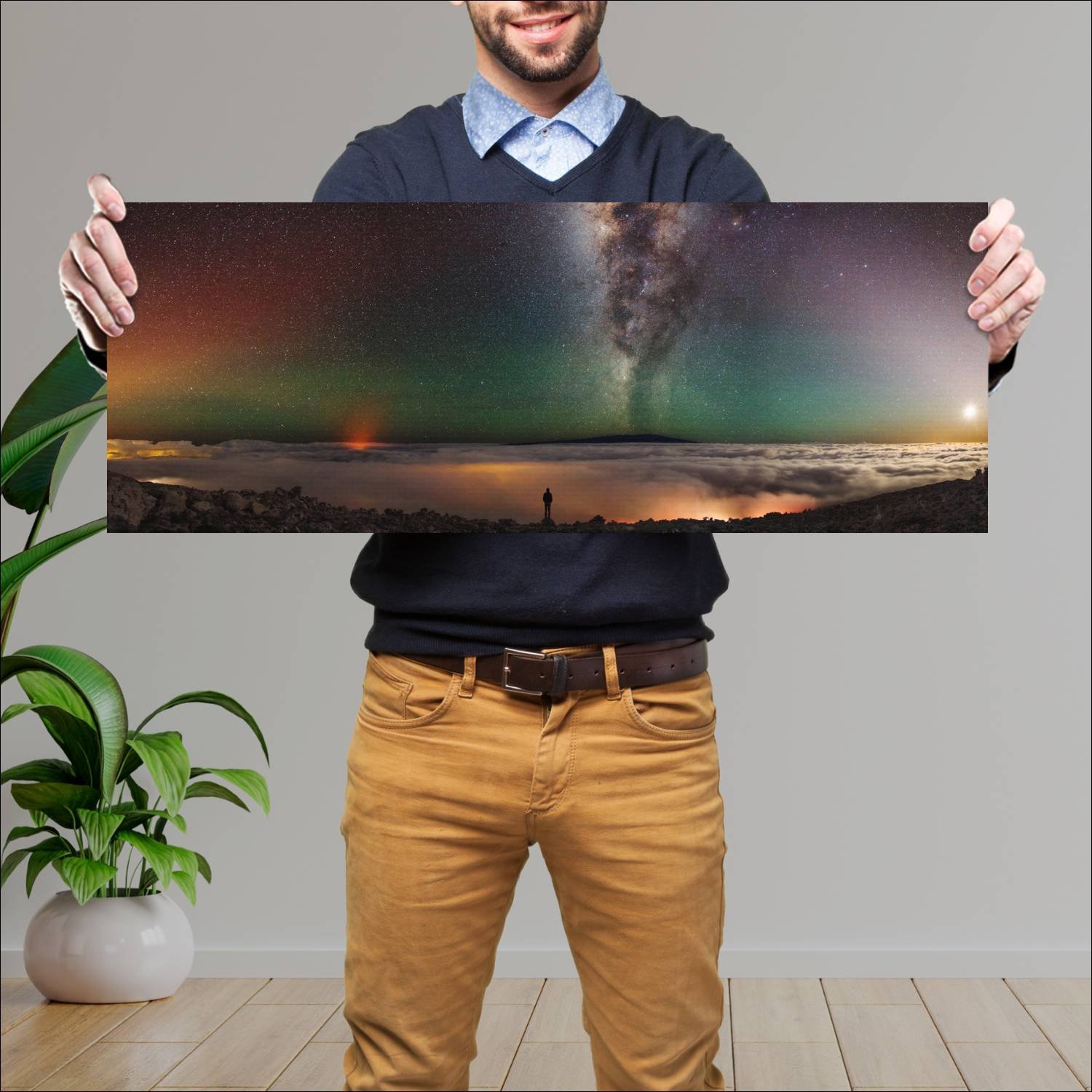 Cuadro grande 30x80cm Paisajes PAH-318 Deco
