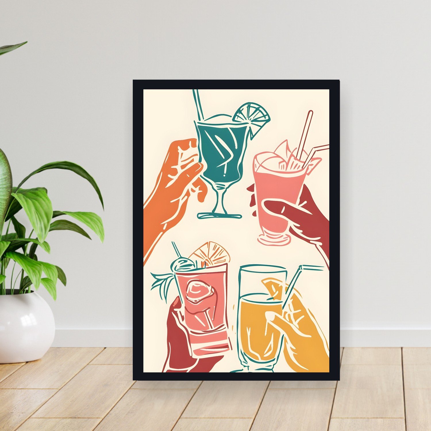 Cuadro 30x40cm Arte Cocina Vertical - Arte Cocina Vertical XAC-075