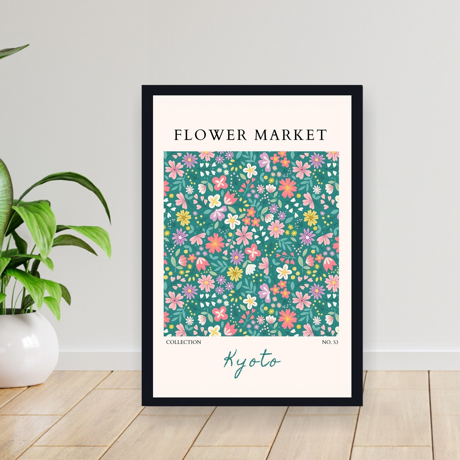 Cuadro 30x40cm Arte Flower Market - Arte Flower Market XAF-050