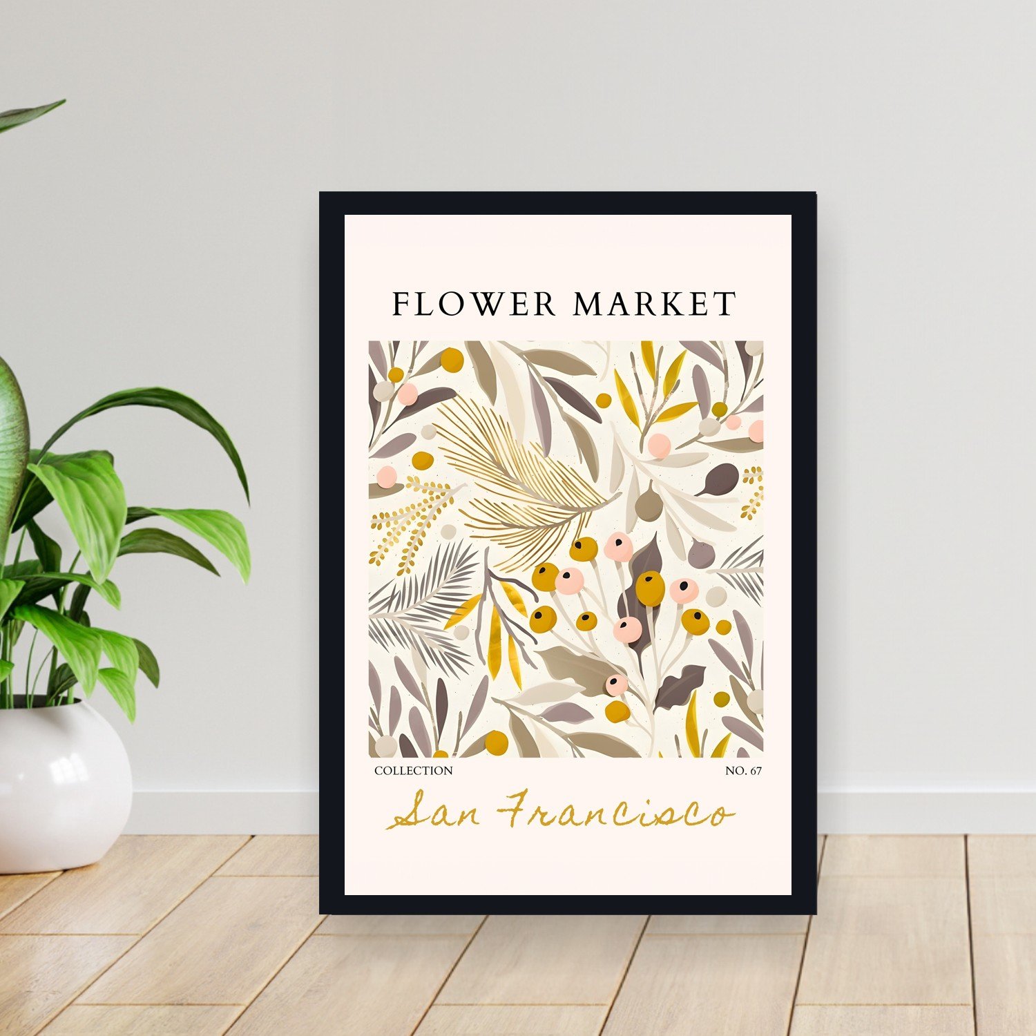 Cuadro 30x40cm Arte Flower Market - Arte Flower Market XAF-065