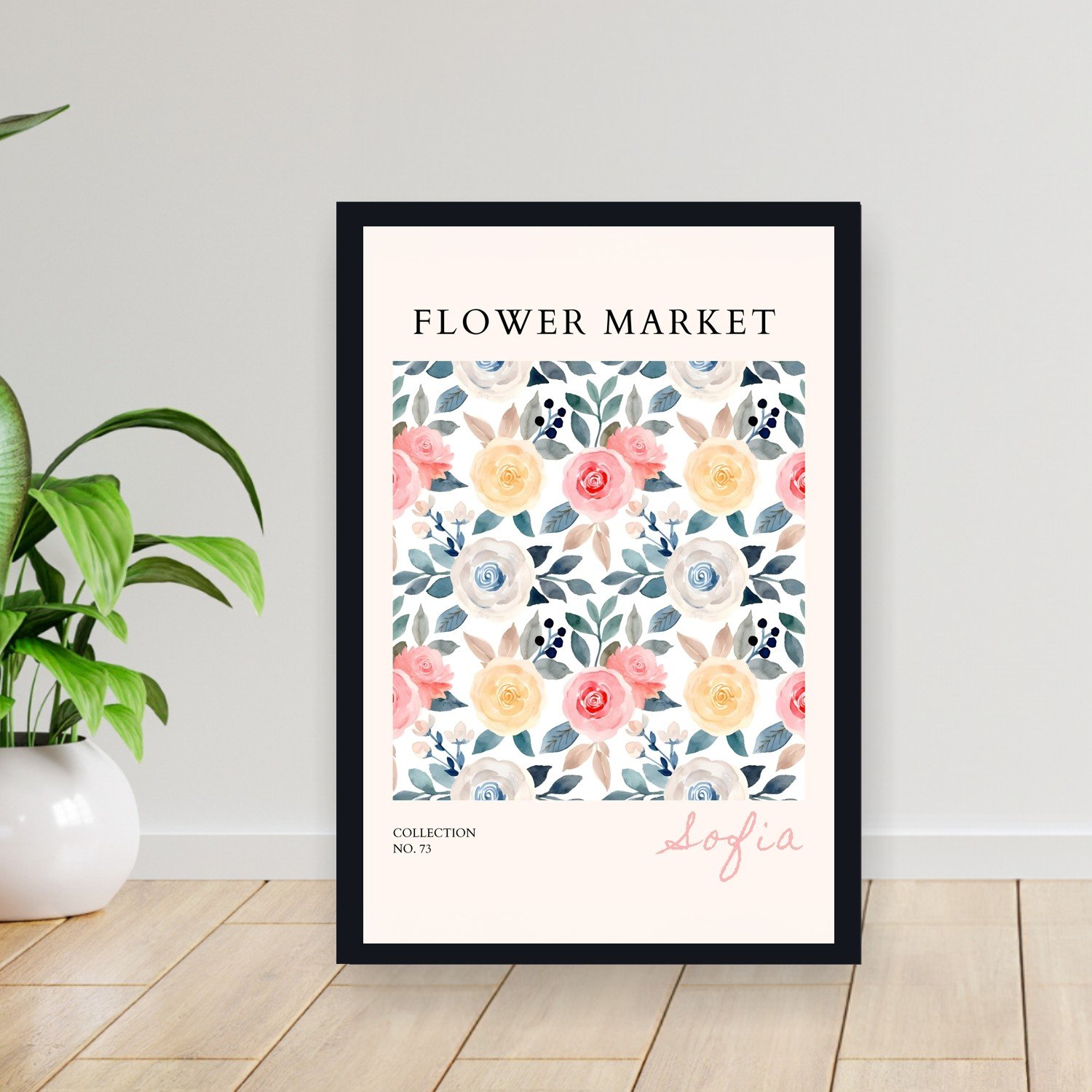 Cuadro 30x40cm Arte Flower Market - Arte Flower Market XAF-072
