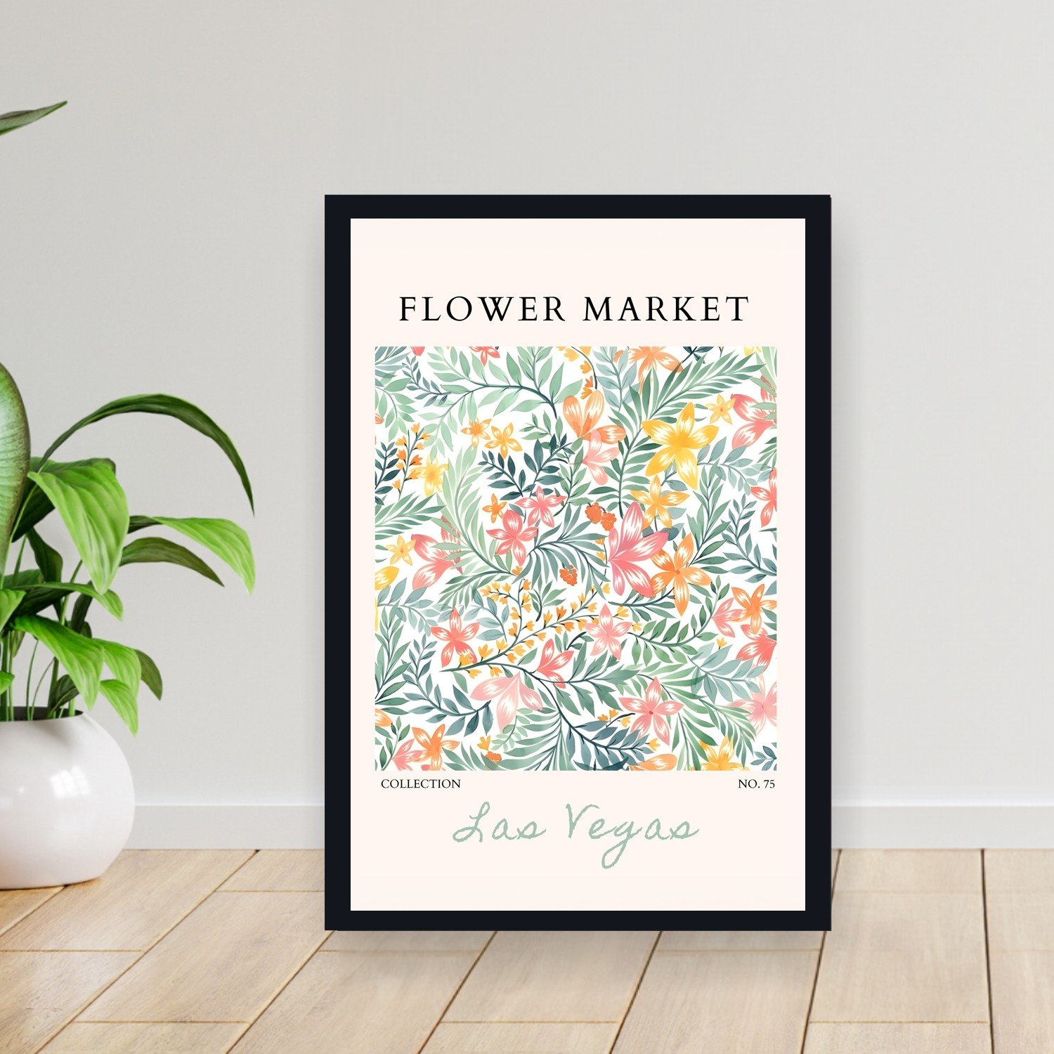 Cuadro 30x40cm Arte Flower Market - Arte Flower Market XAF-074