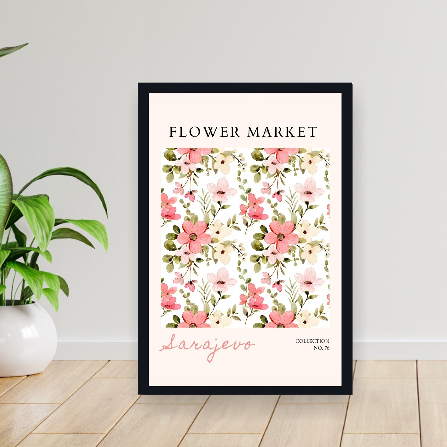 Cuadro 30x40cm Arte Flower Market - Arte Flower Market XAF-075
