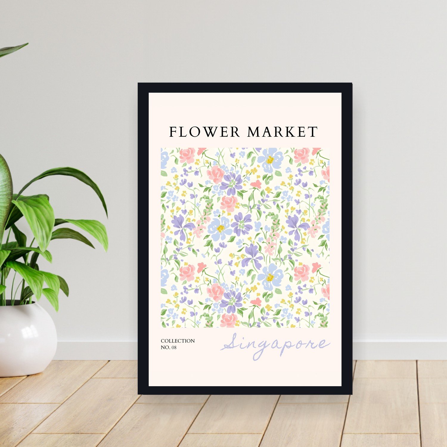 Cuadro 30x40cm Arte Flower Market - Arte Flower Market XAF-079