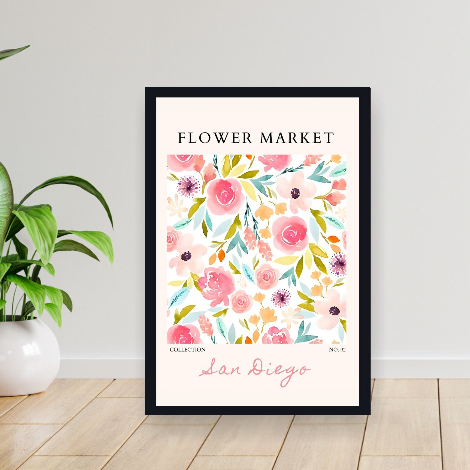 Cuadro 30x40cm Arte Flower Market - Arte Flower Market XAF-093