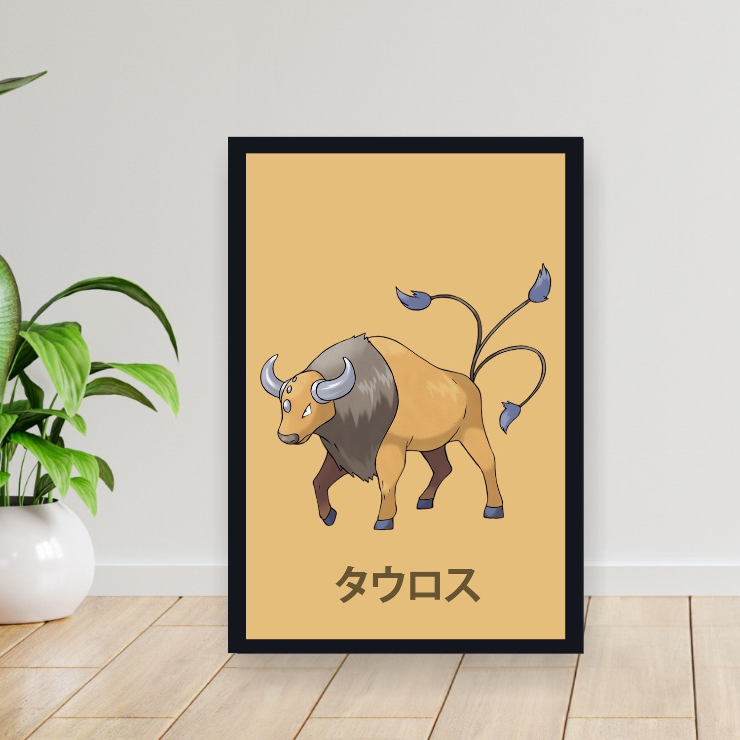 Cuadro 30x40cm Pokemon - 128 Tauros 128