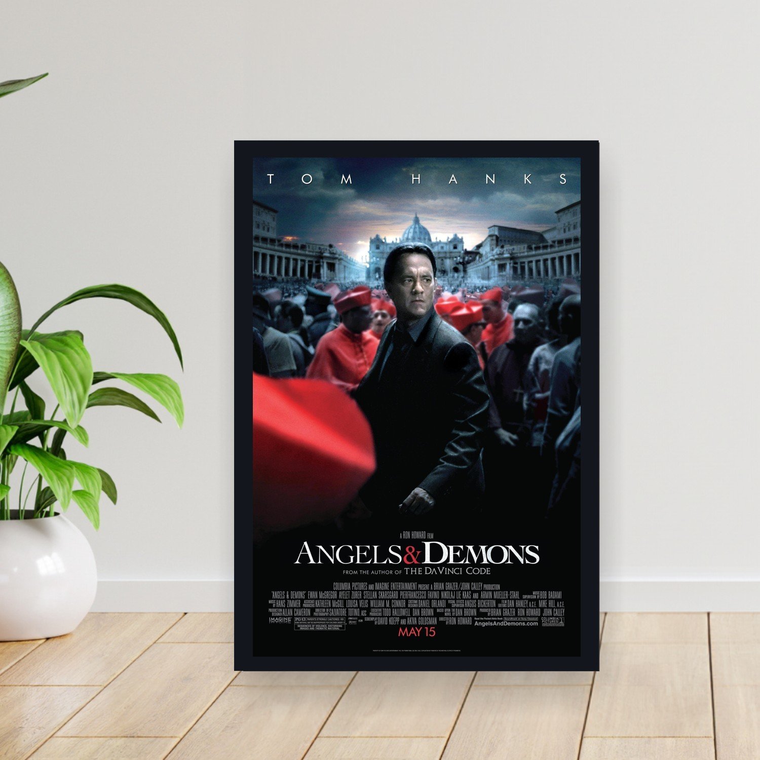 Cuadro 30x40cm Pelicula - angels and demons 002