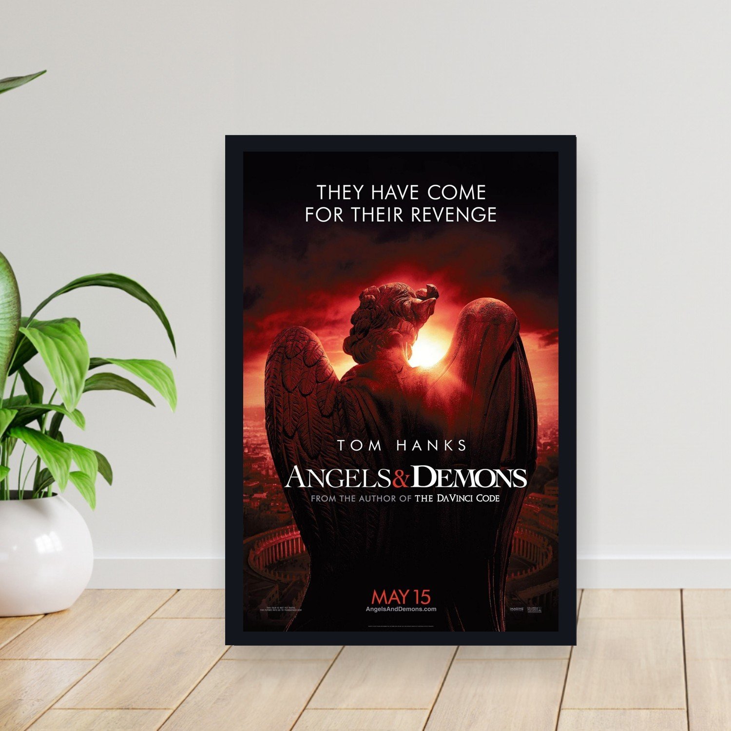 Cuadro 30x40cm Pelicula - angels and demons 007
