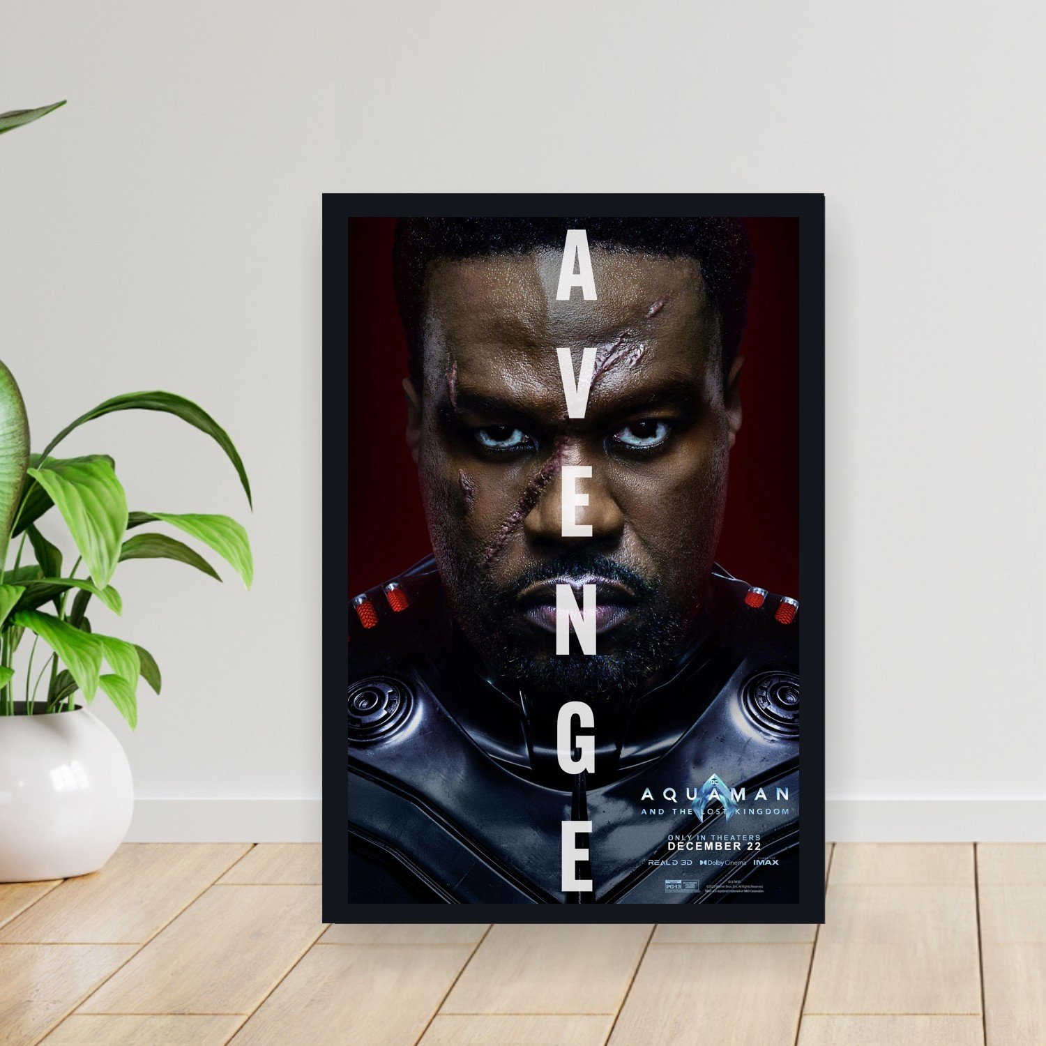 Cuadro 30x40cm Pelicula - aquaman and the lost kingdom 009