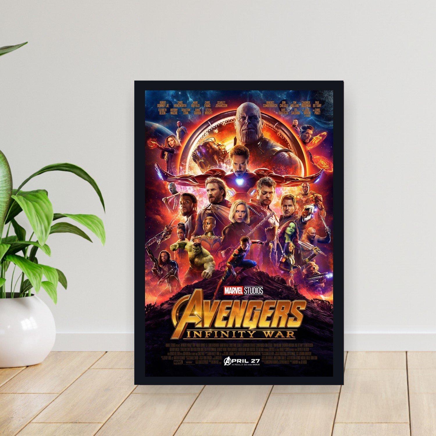 Cuadro 30x40cm Pelicula - avengers infinity war 002