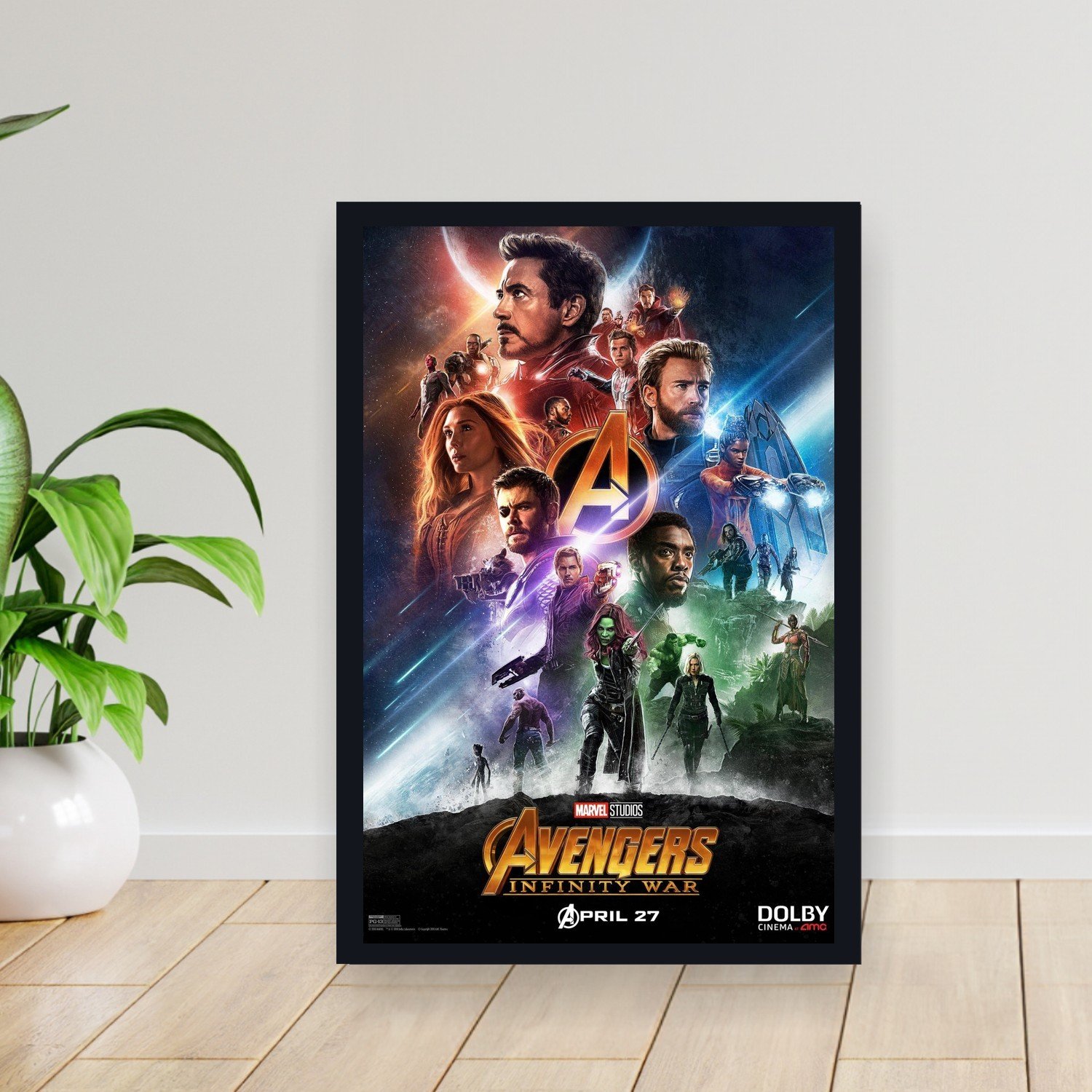 Cuadro 30x40cm Pelicula - avengers infinity war 034