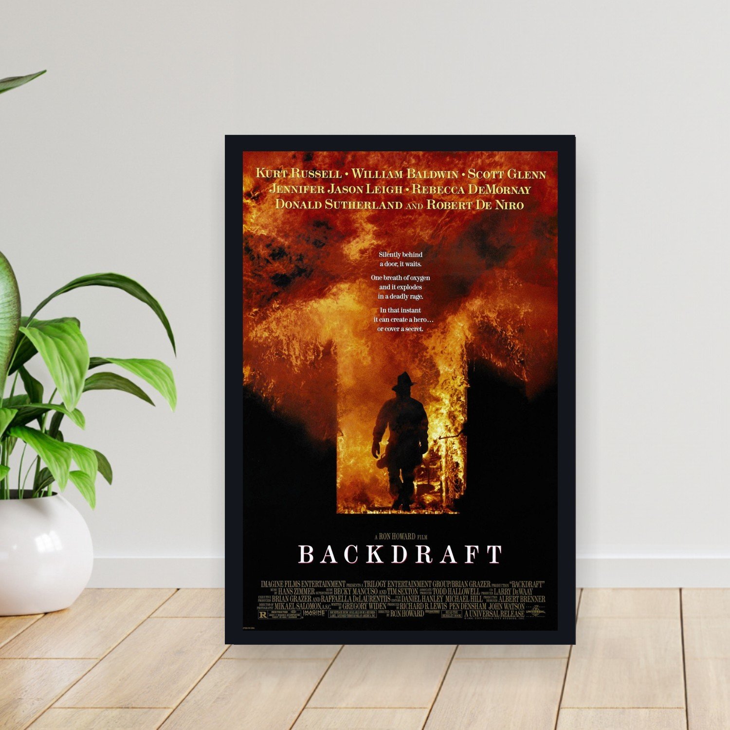 Cuadro 30x40cm Pelicula - backdraft 001