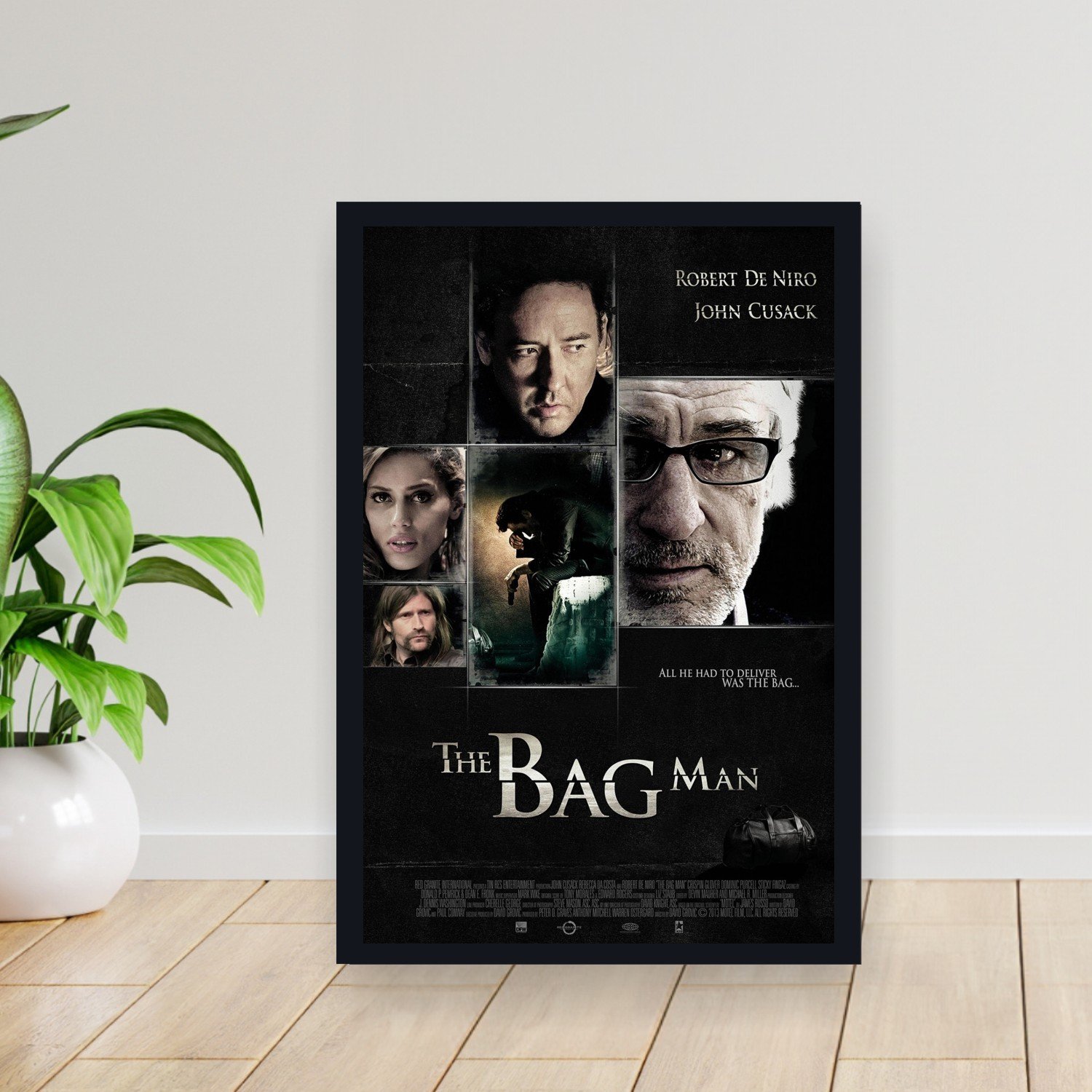 Cuadro 30x40cm Pelicula - bag man 002