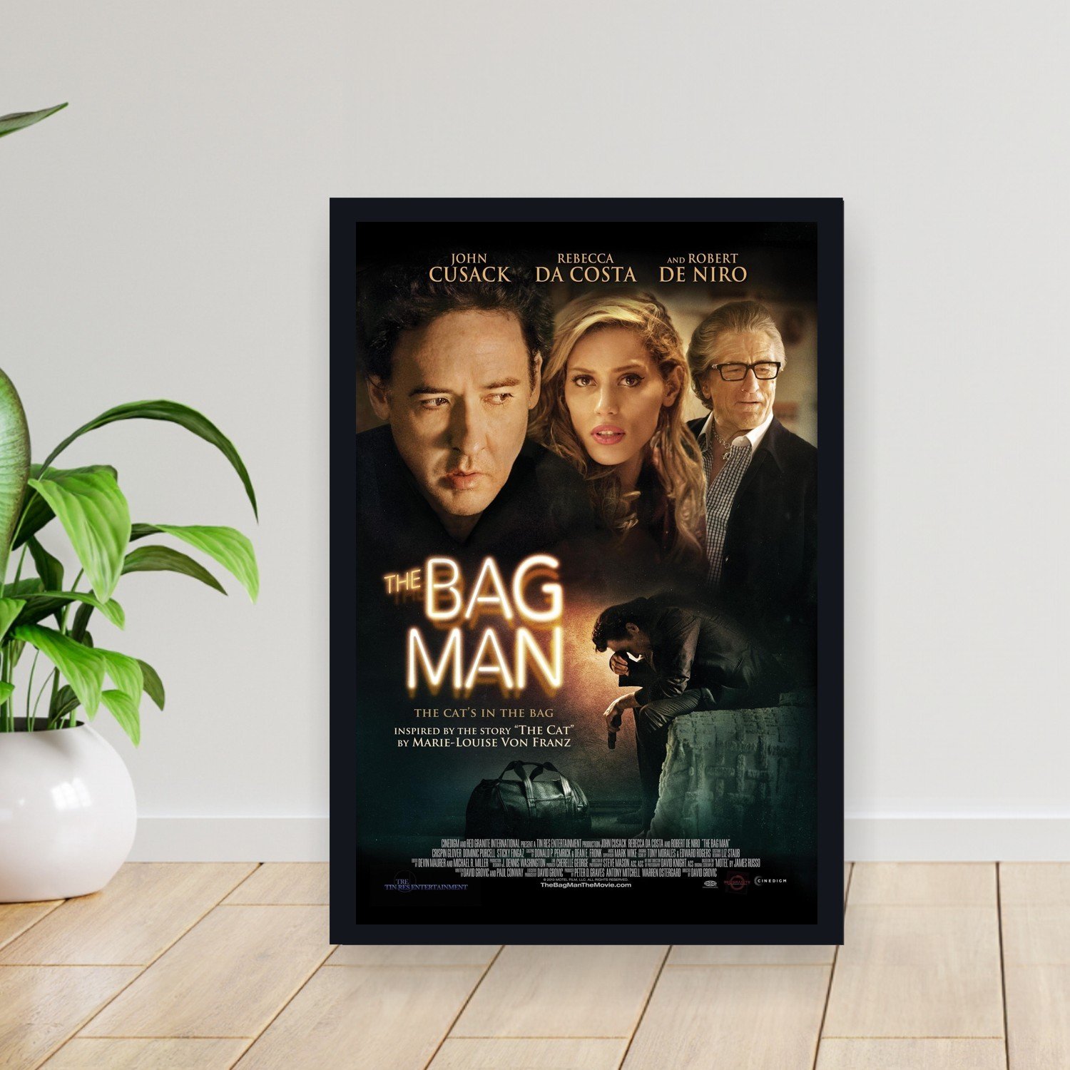 Cuadro 30x40cm Pelicula - bag man