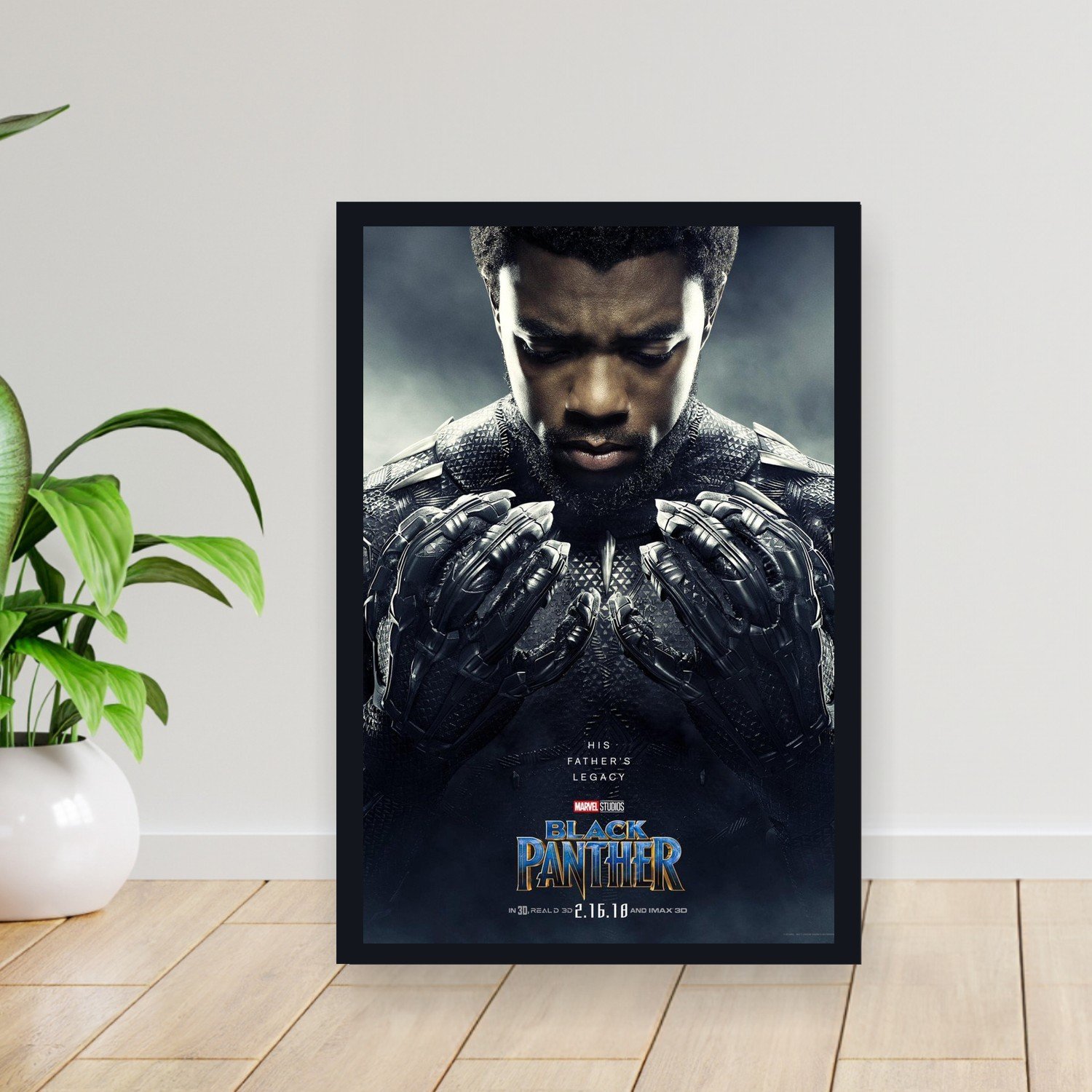 Cuadro 30x40cm Pelicula - black panther 004