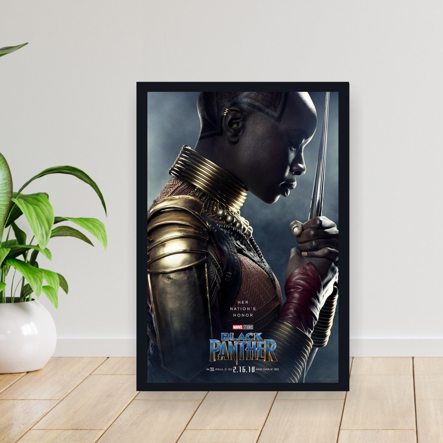 Cuadro 30x40cm Pelicula - black panther 005