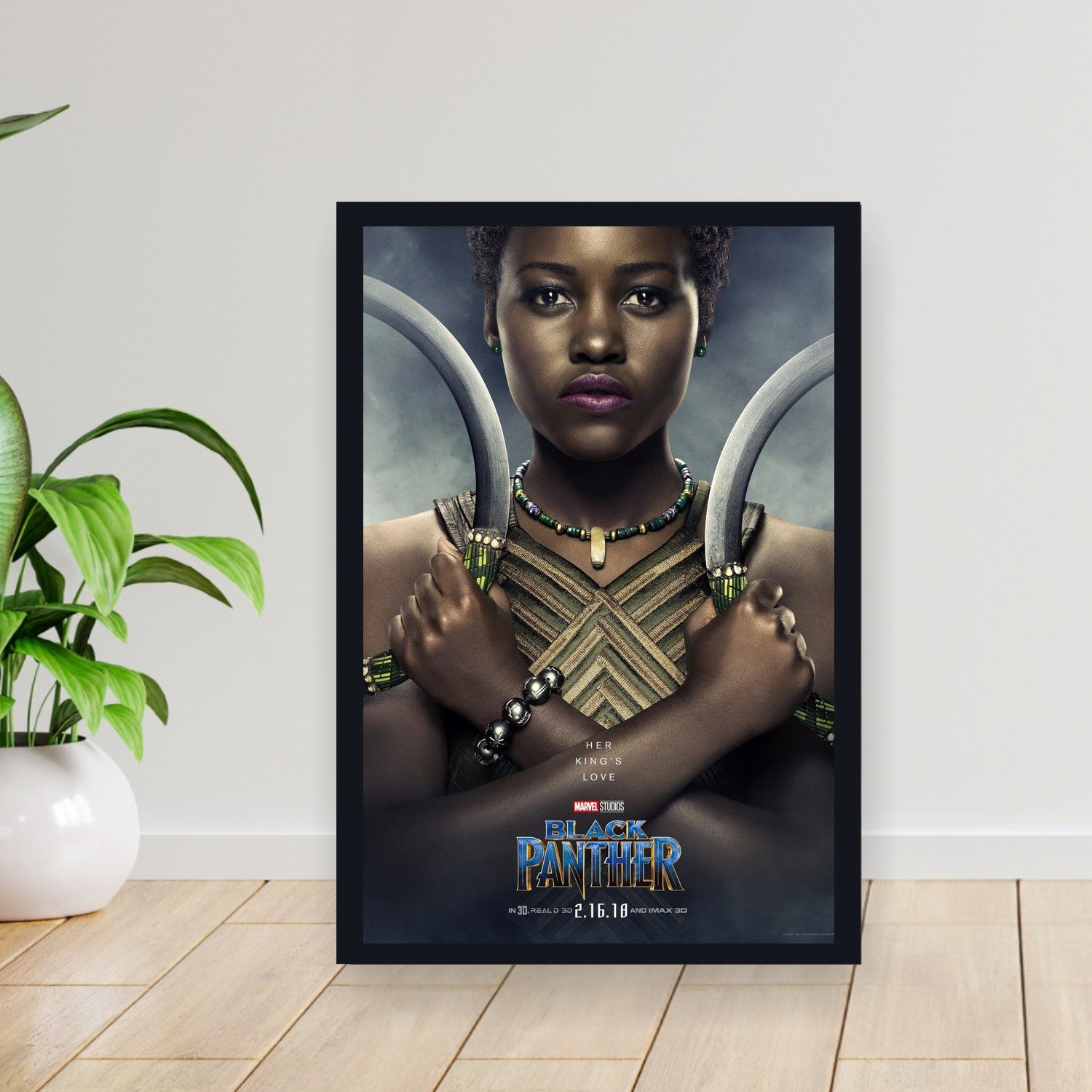 Cuadro 30x40cm Pelicula - black panther 006