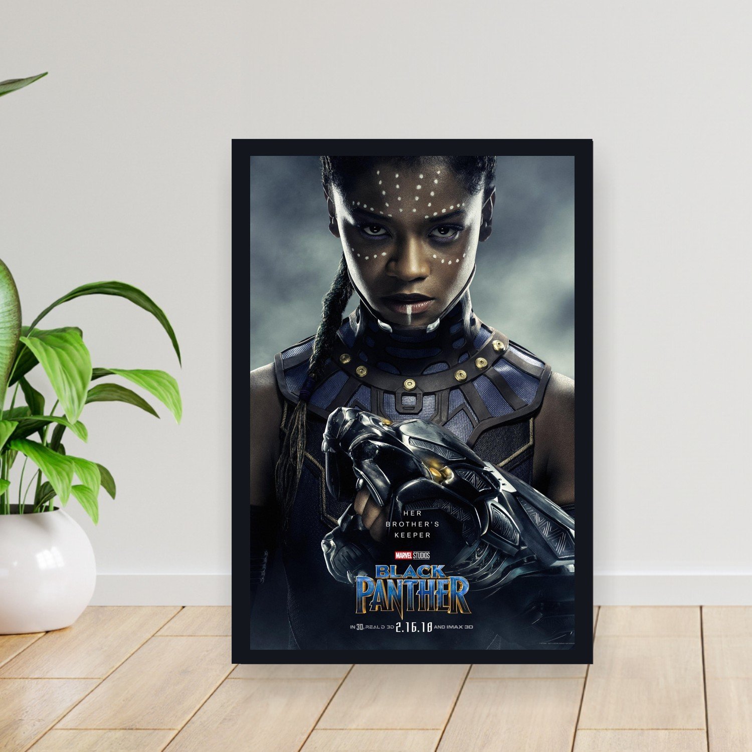 Cuadro 30x40cm Pelicula - black panther 008