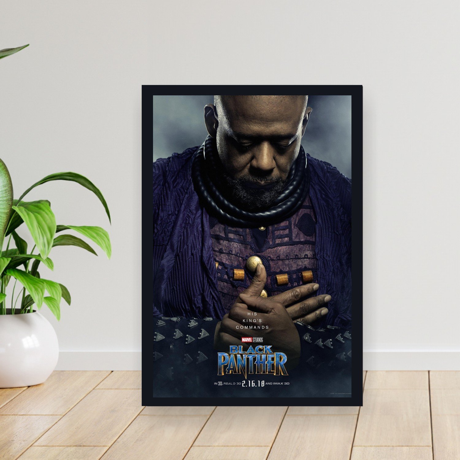Cuadro 30x40cm Pelicula - black panther 009