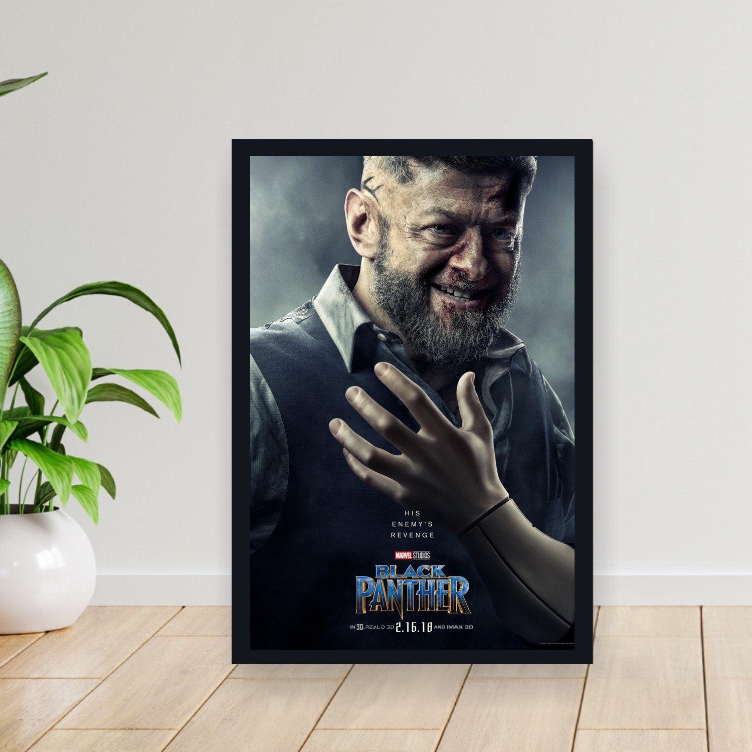 Cuadro 30x40cm Pelicula - black panther 010