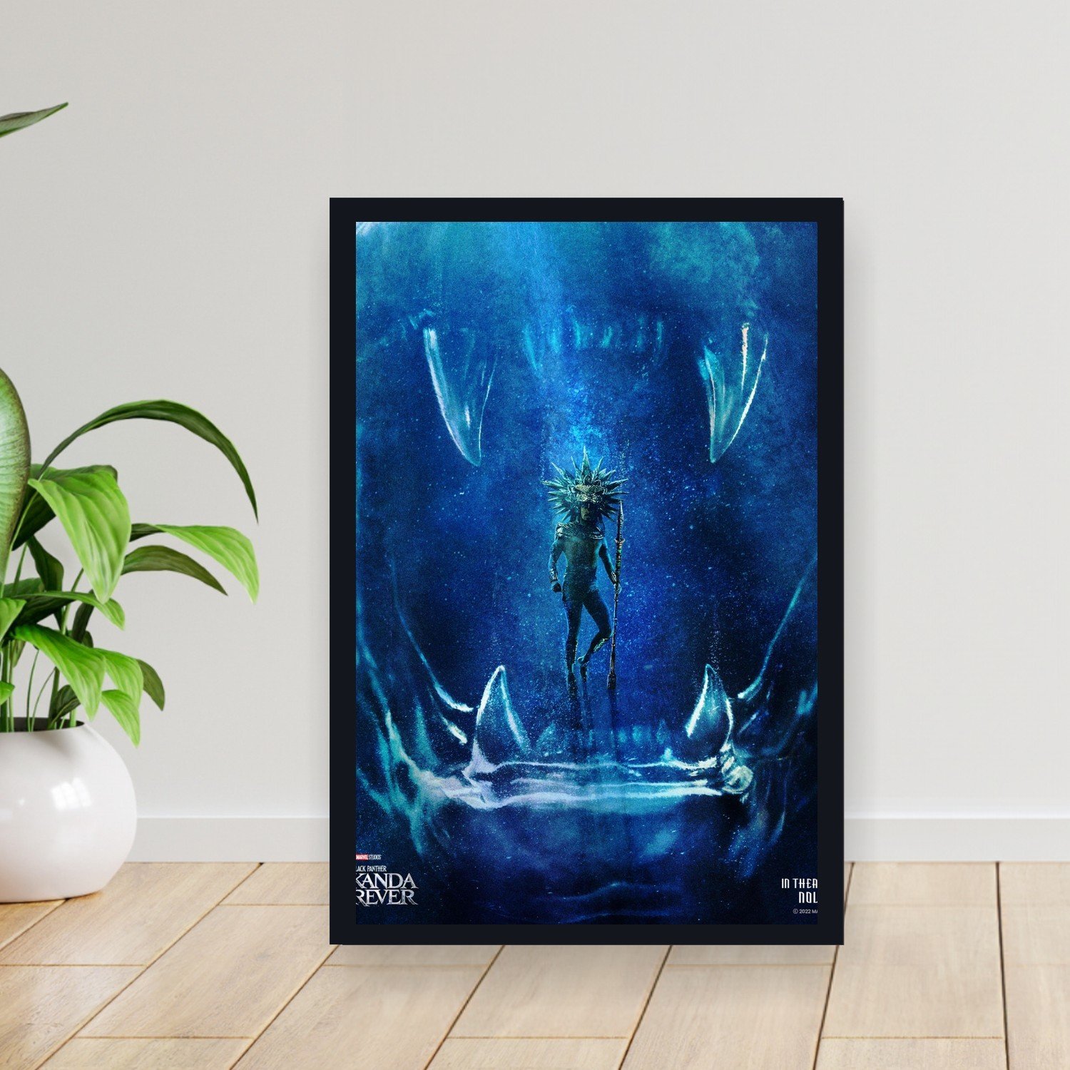 Cuadro 30x40cm Pelicula - black panther wakanda forever 030