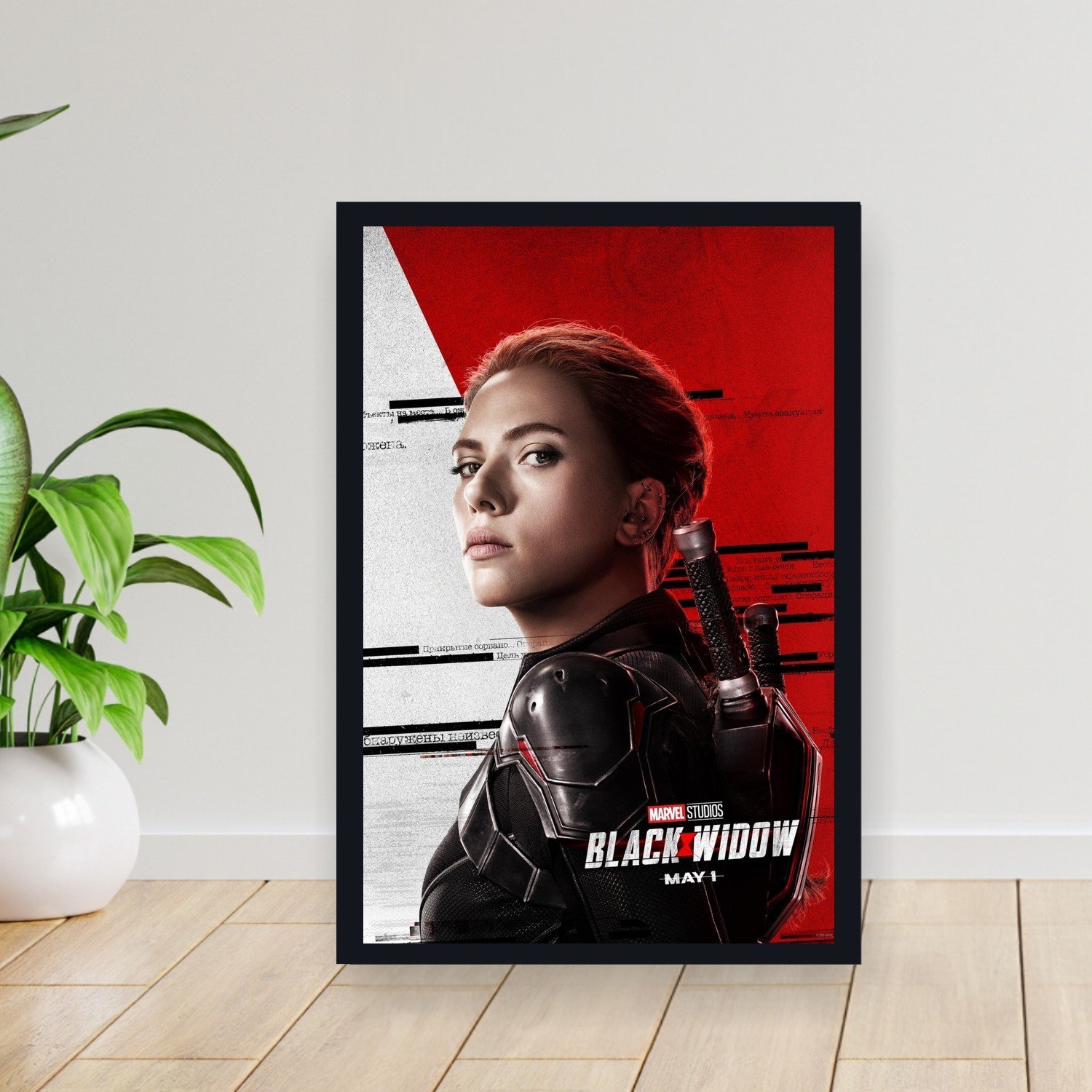 Cuadro 30x40cm Pelicula - black widow 005