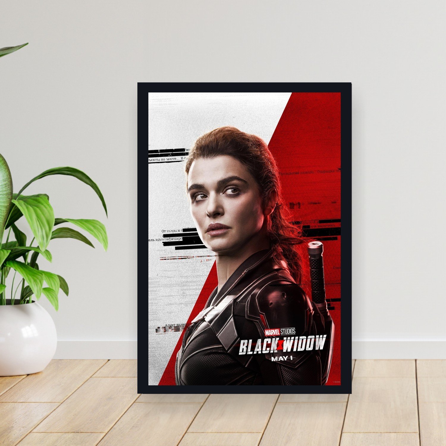 Cuadro 30x40cm Pelicula - black widow 007