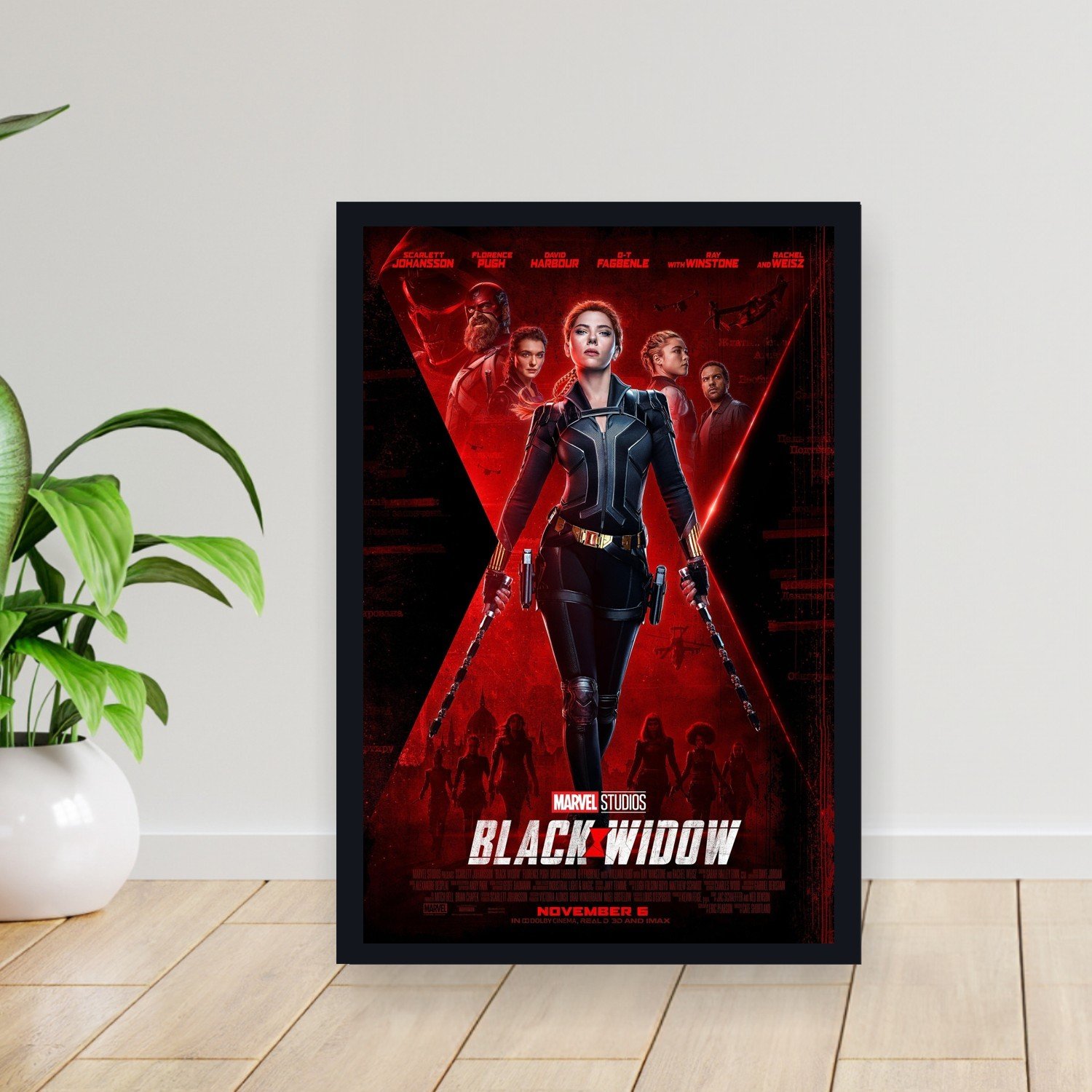 Cuadro 30x40cm Pelicula - black widow 009