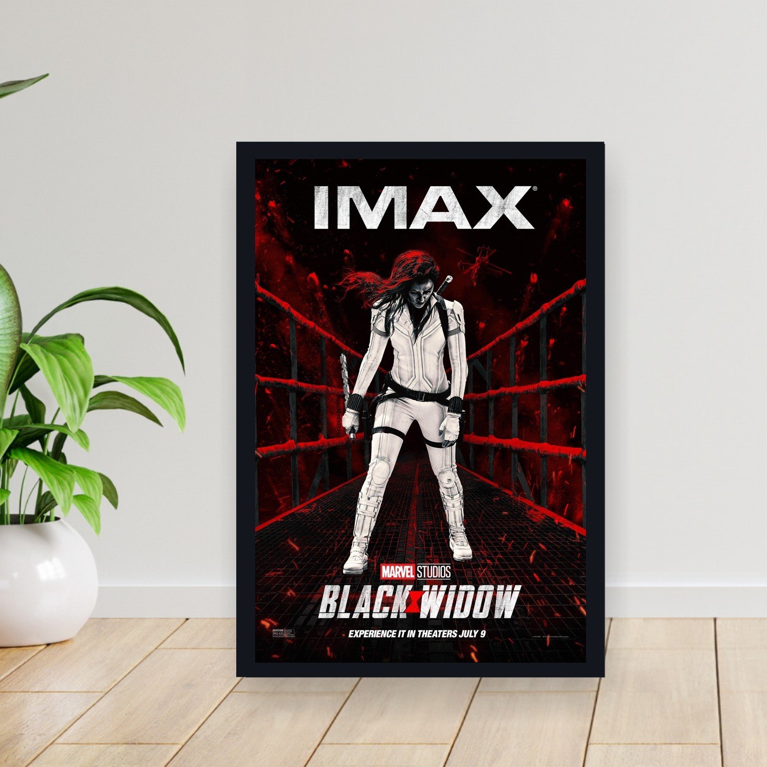 Cuadro 30x40cm Pelicula - black widow 017