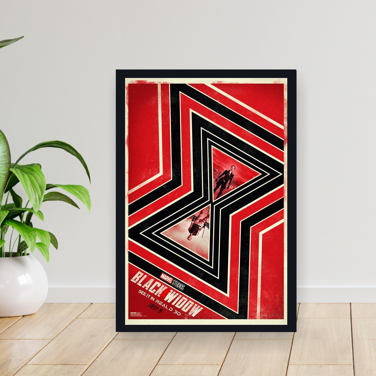 Cuadro 30x40cm Pelicula - black widow 018