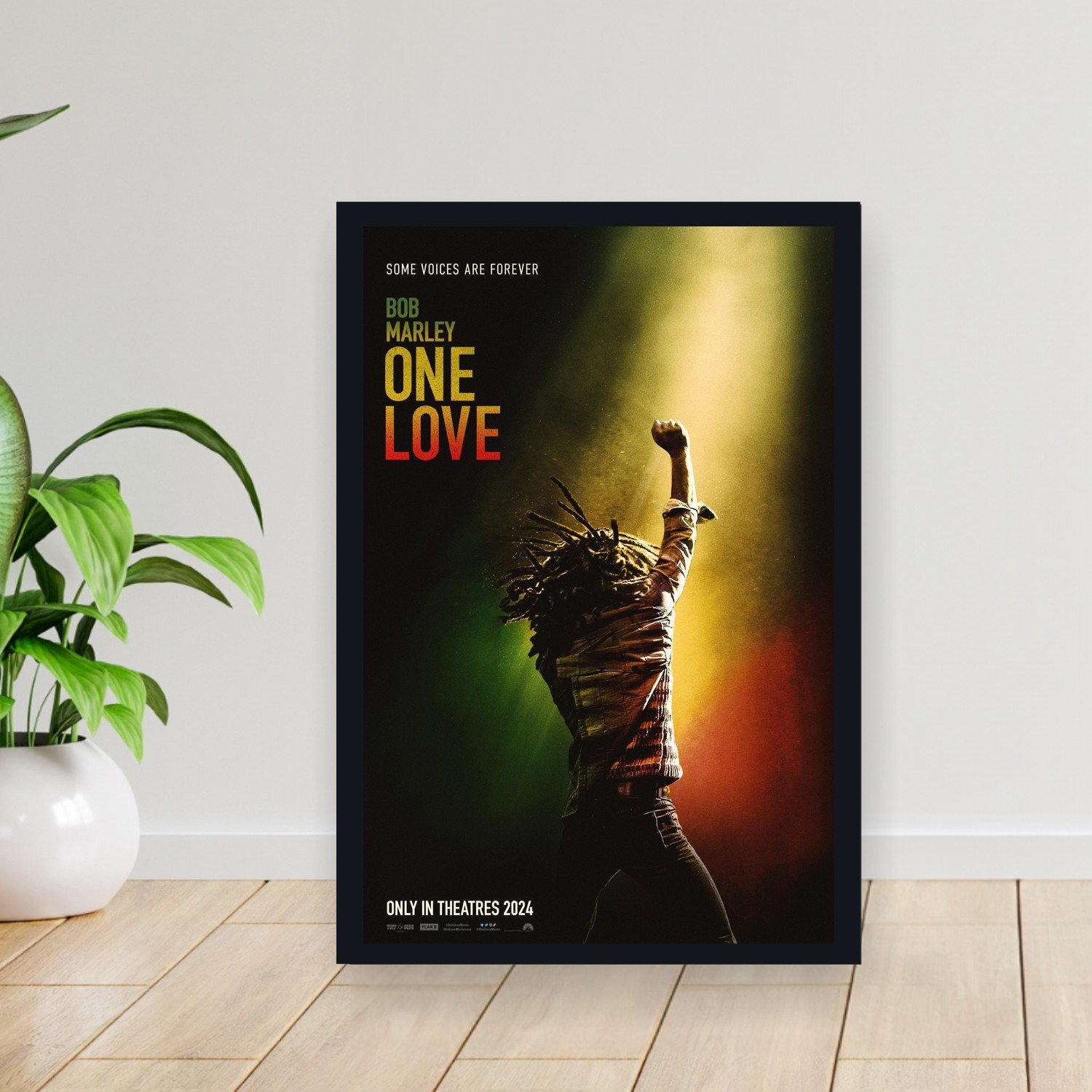 Cuadro 30x40cm Pelicula - bob marley one love