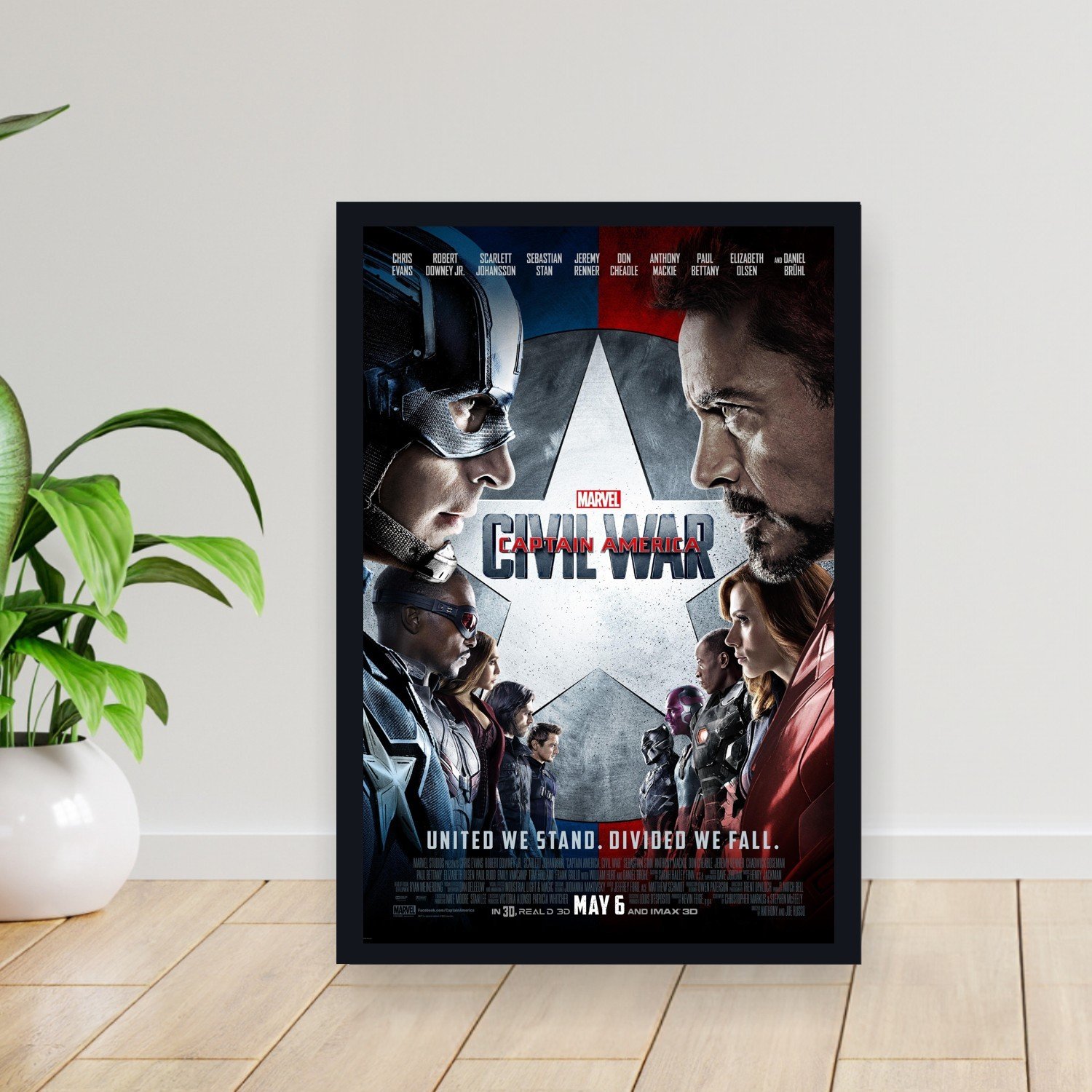 Cuadro 30x40cm Pelicula - captain america civil war 015