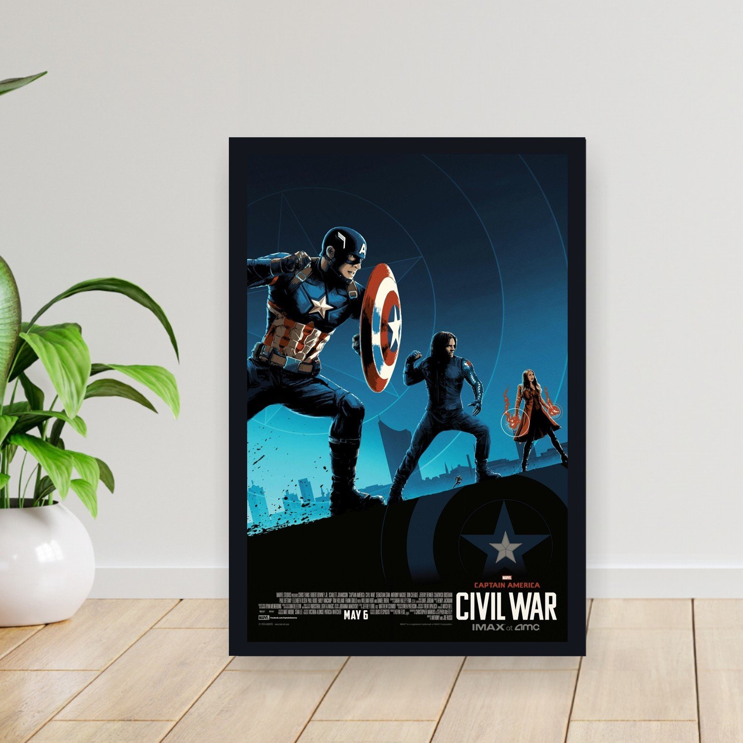 Cuadro 30x40cm Pelicula - captain america civil war 031