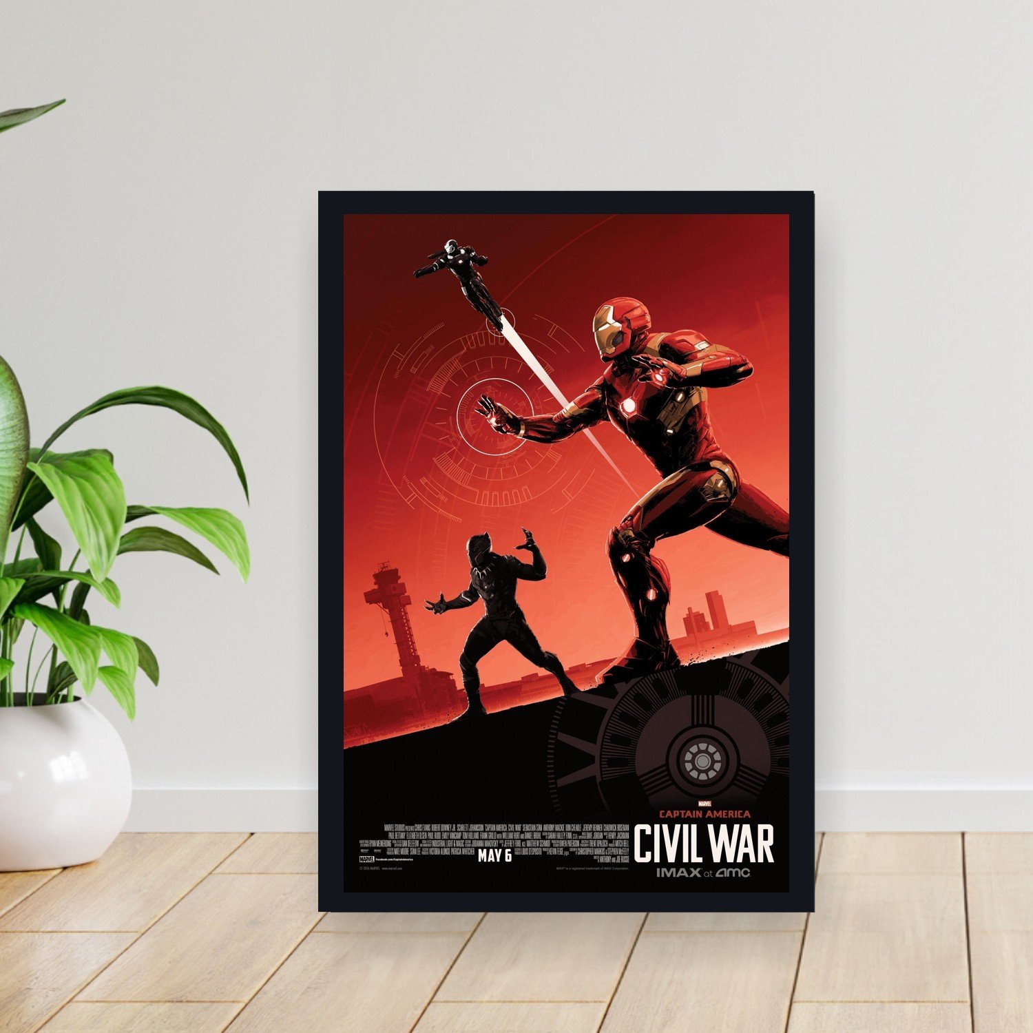 Cuadro 30x40cm Pelicula - captain america civil war 032