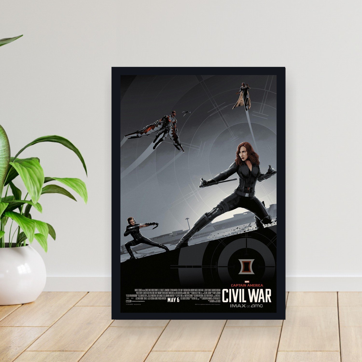 Cuadro 30x40cm Pelicula - captain america civil war 033