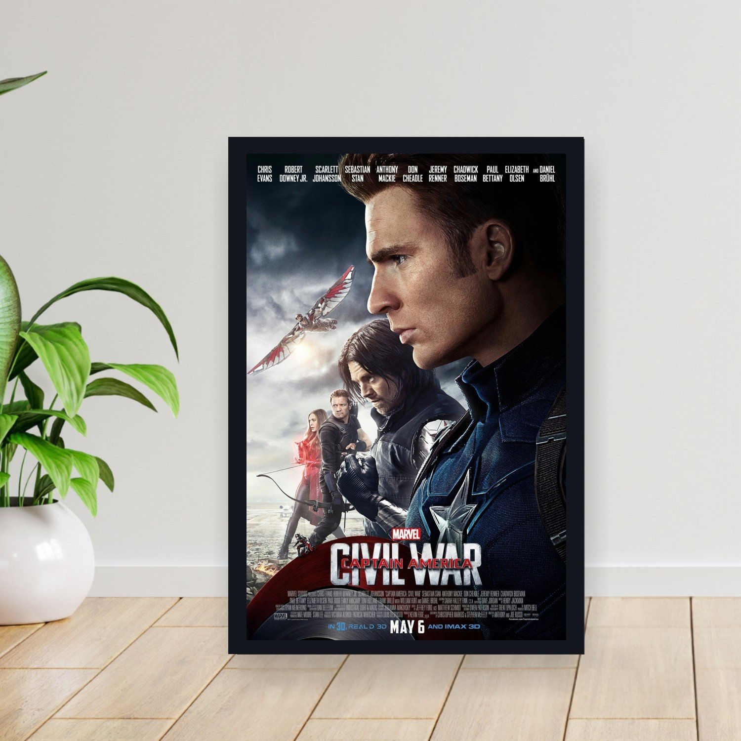 Cuadro 30x40cm Pelicula - captain america civil war 039